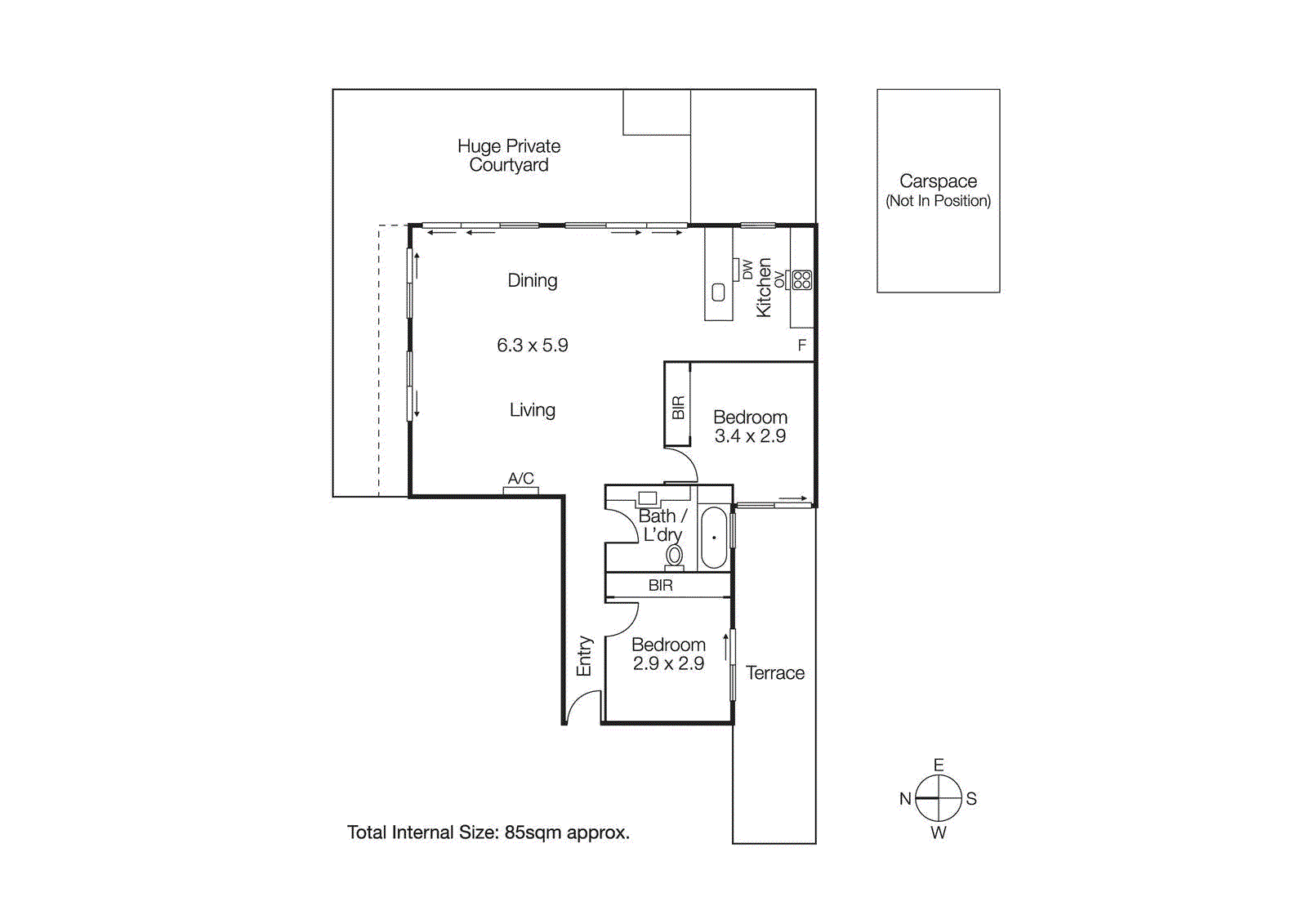 3/26 Blenheim Street, Balaclava VIC 3183 - Floorplan