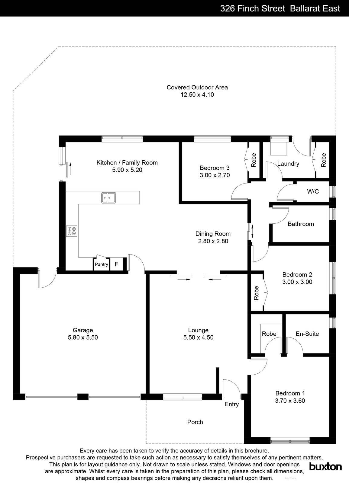 326 Finch Street, Ballarat East VIC 3350 - Floorplan