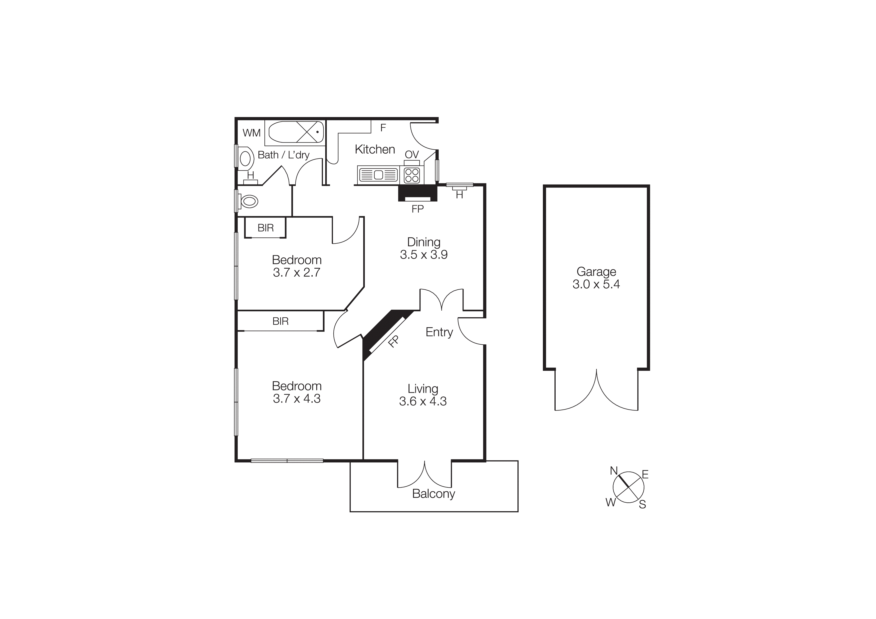 3/26 Tennyson Street, Elwood VIC 3184 - Floorplan