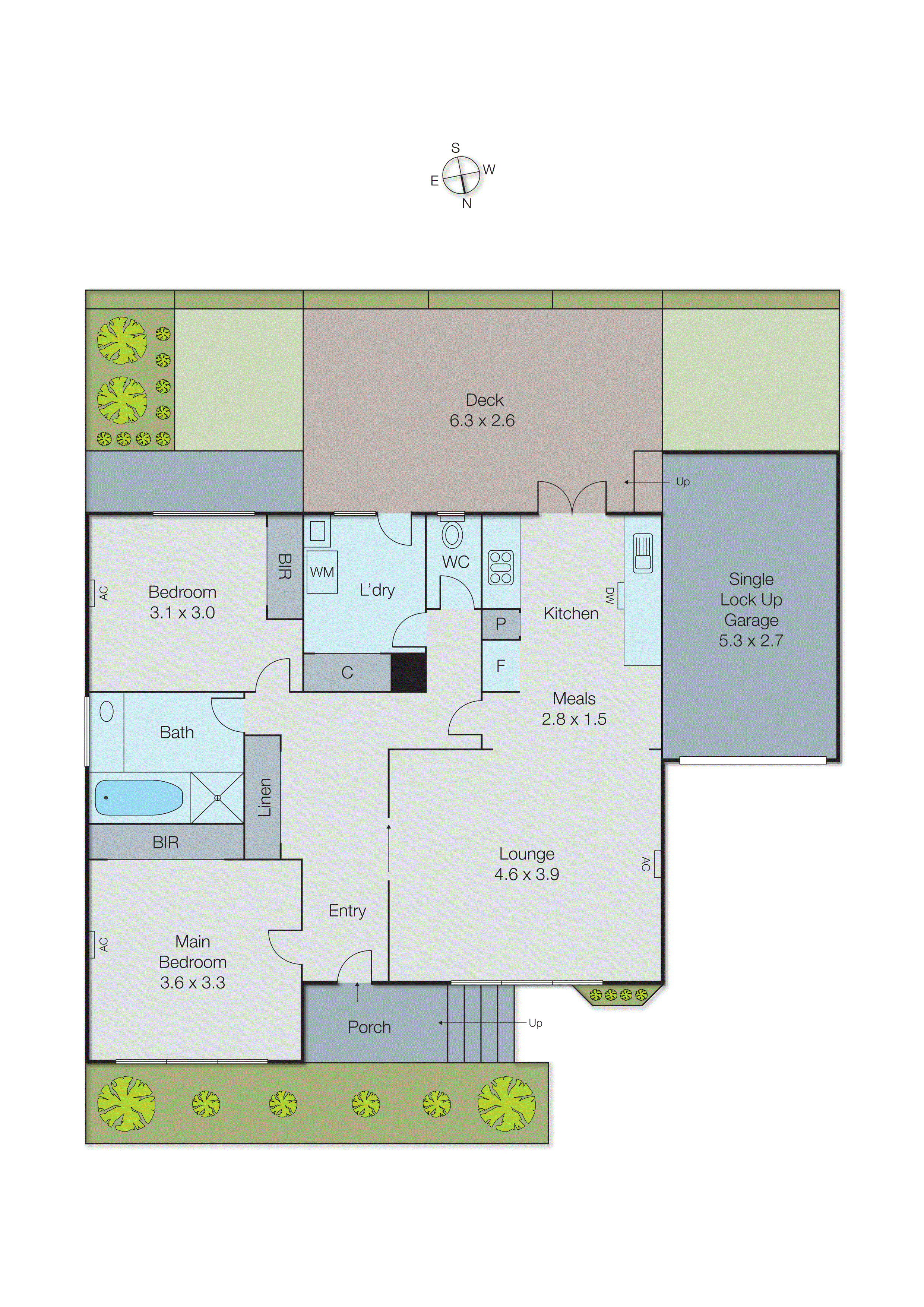 3/26 Tulip Grove, Cheltenham VIC 3192 - Floorplan