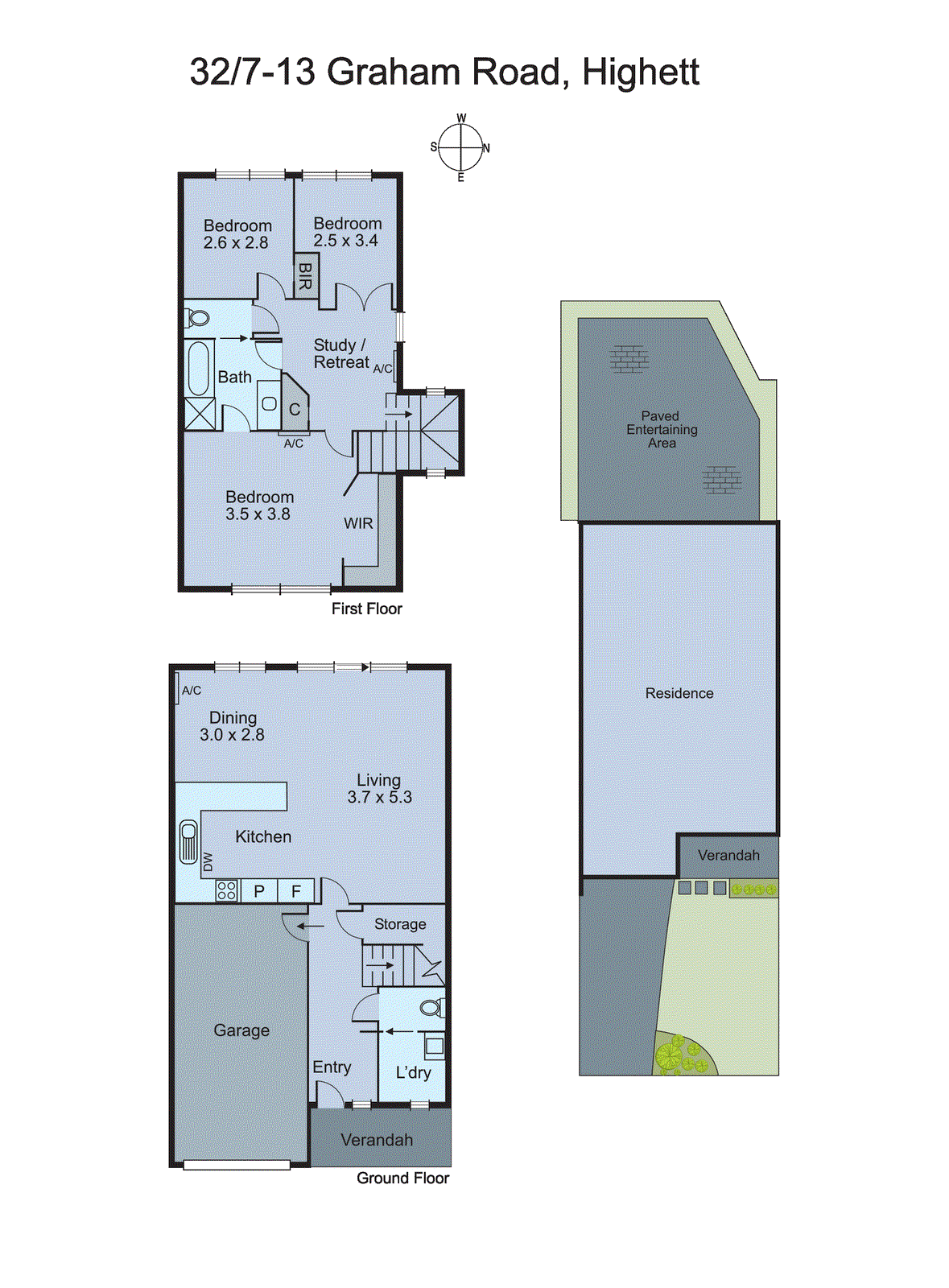 32/7-13 Graham Road, Highett VIC 3190 - Floorplan