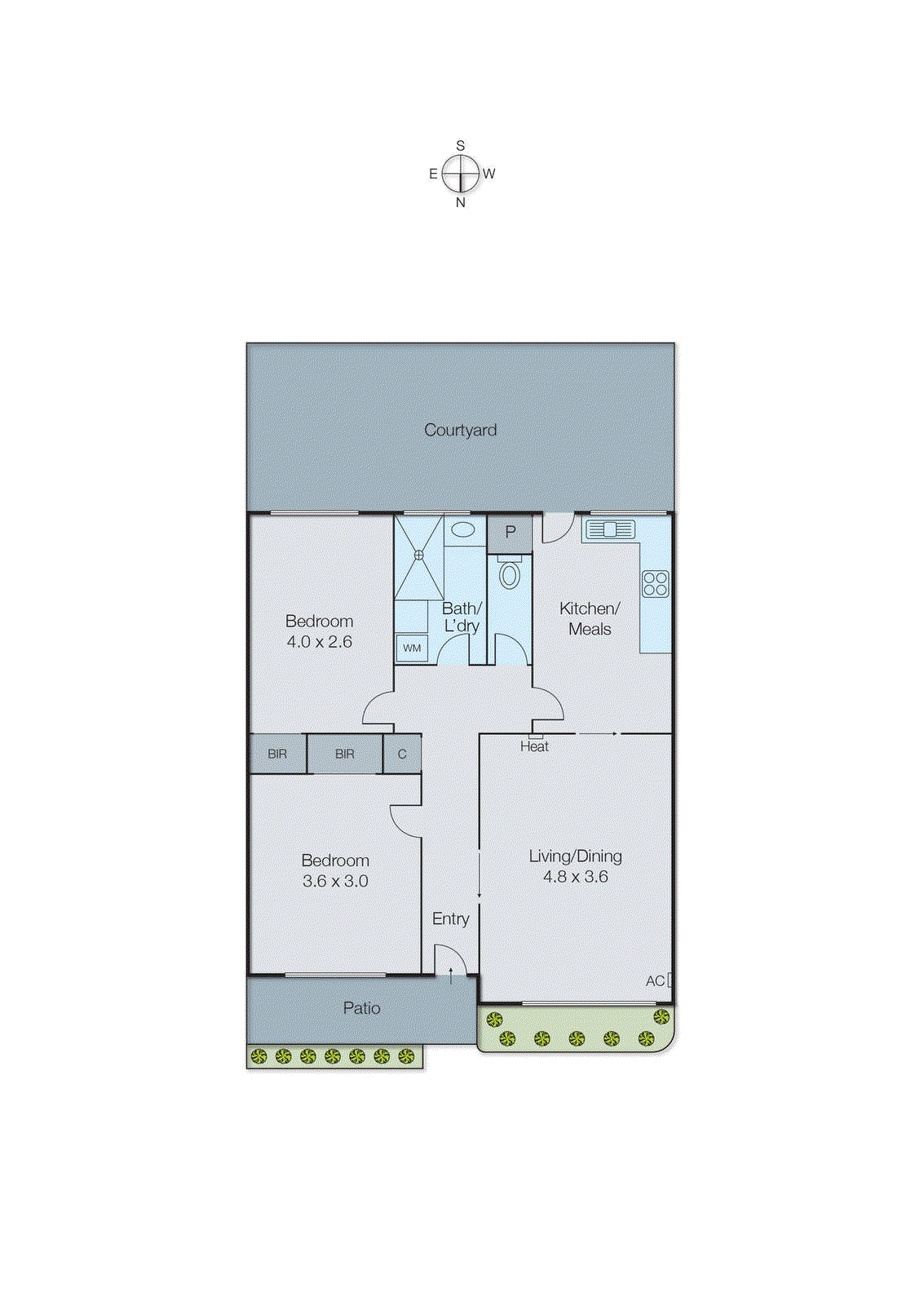 3/27 Heather Grove, Cheltenham VIC 3192 - Floorplan