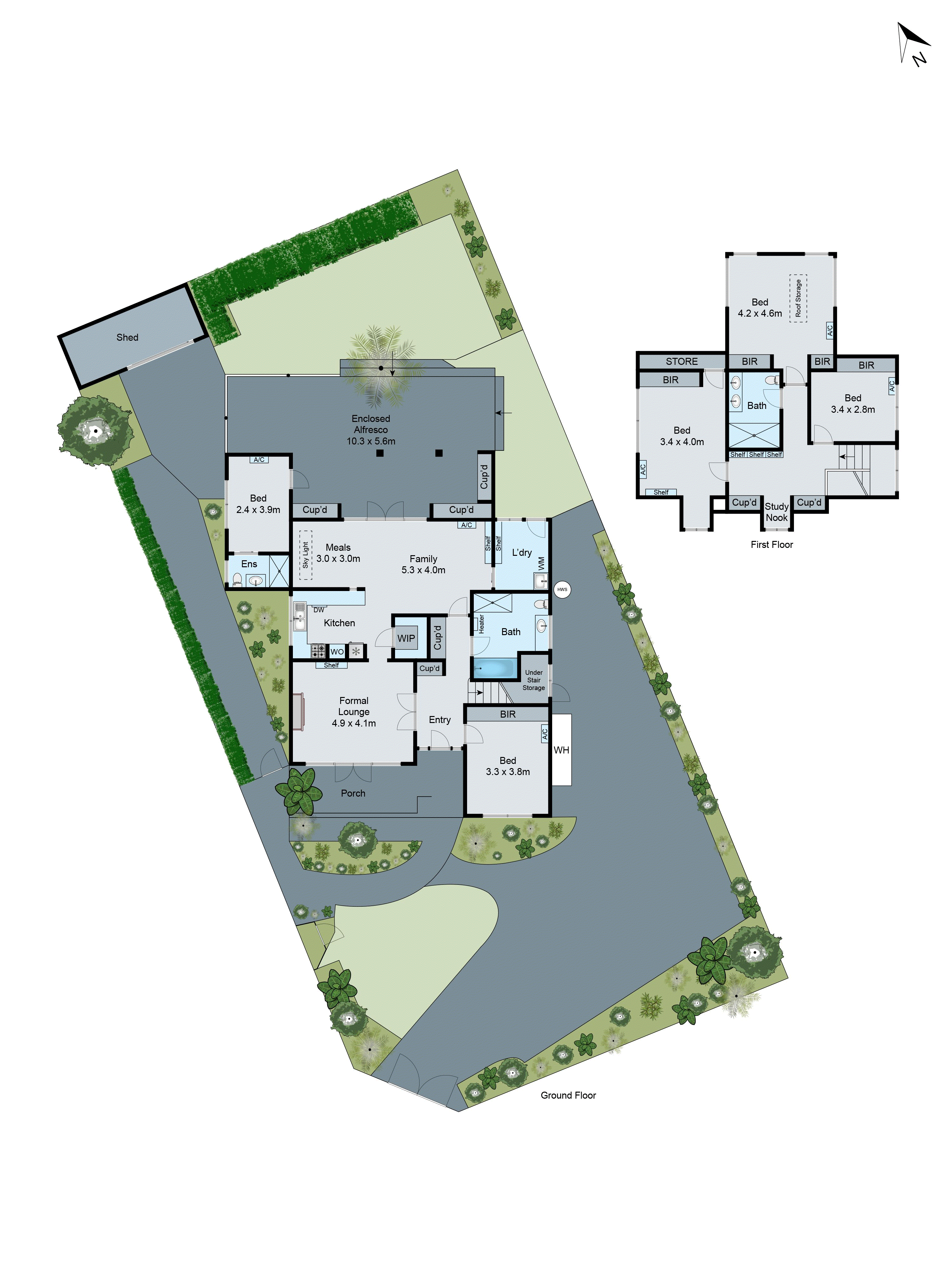 327 Highbury Road, Burwood VIC 3125 - Floorplan