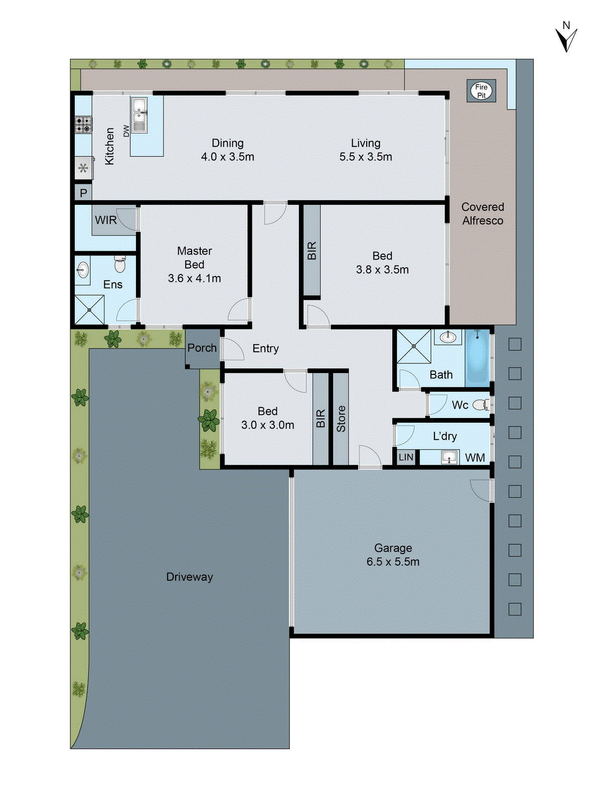 3/27 Lascelles Avenue, Manifold Heights VIC 3218 - Floorplan