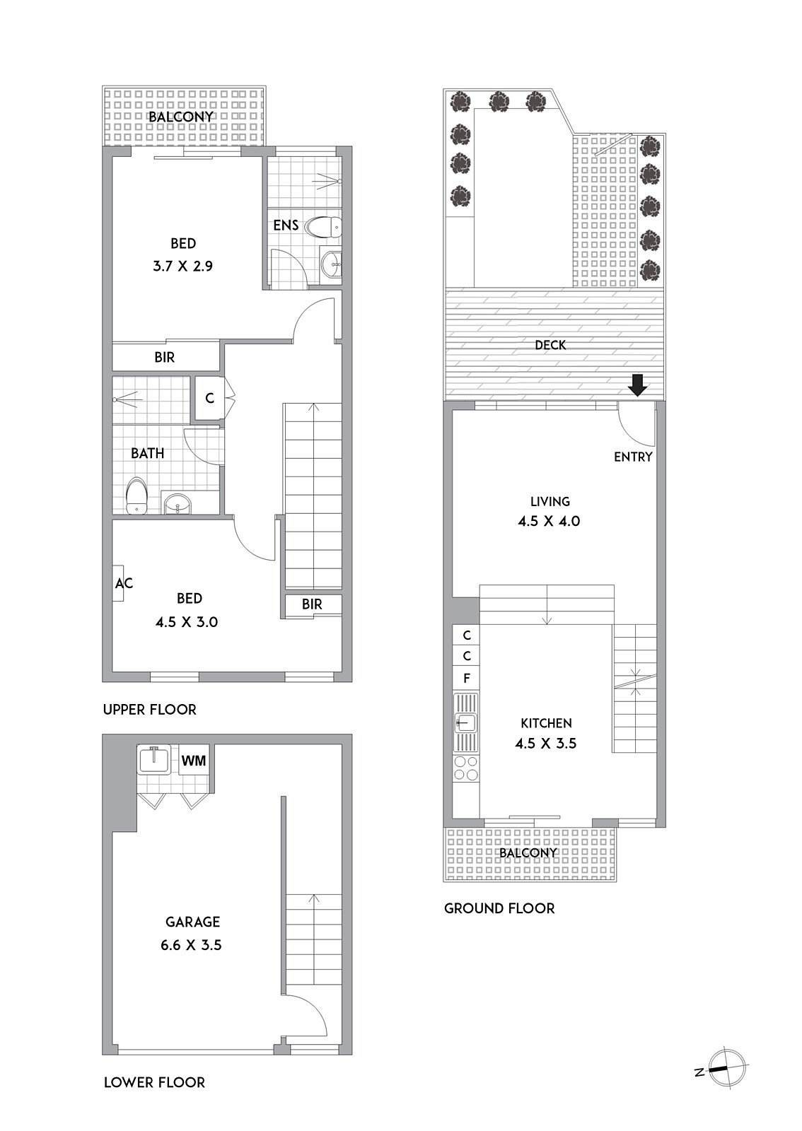 3/27 Nicholson Street, Bentleigh VIC 3204 - Floorplan