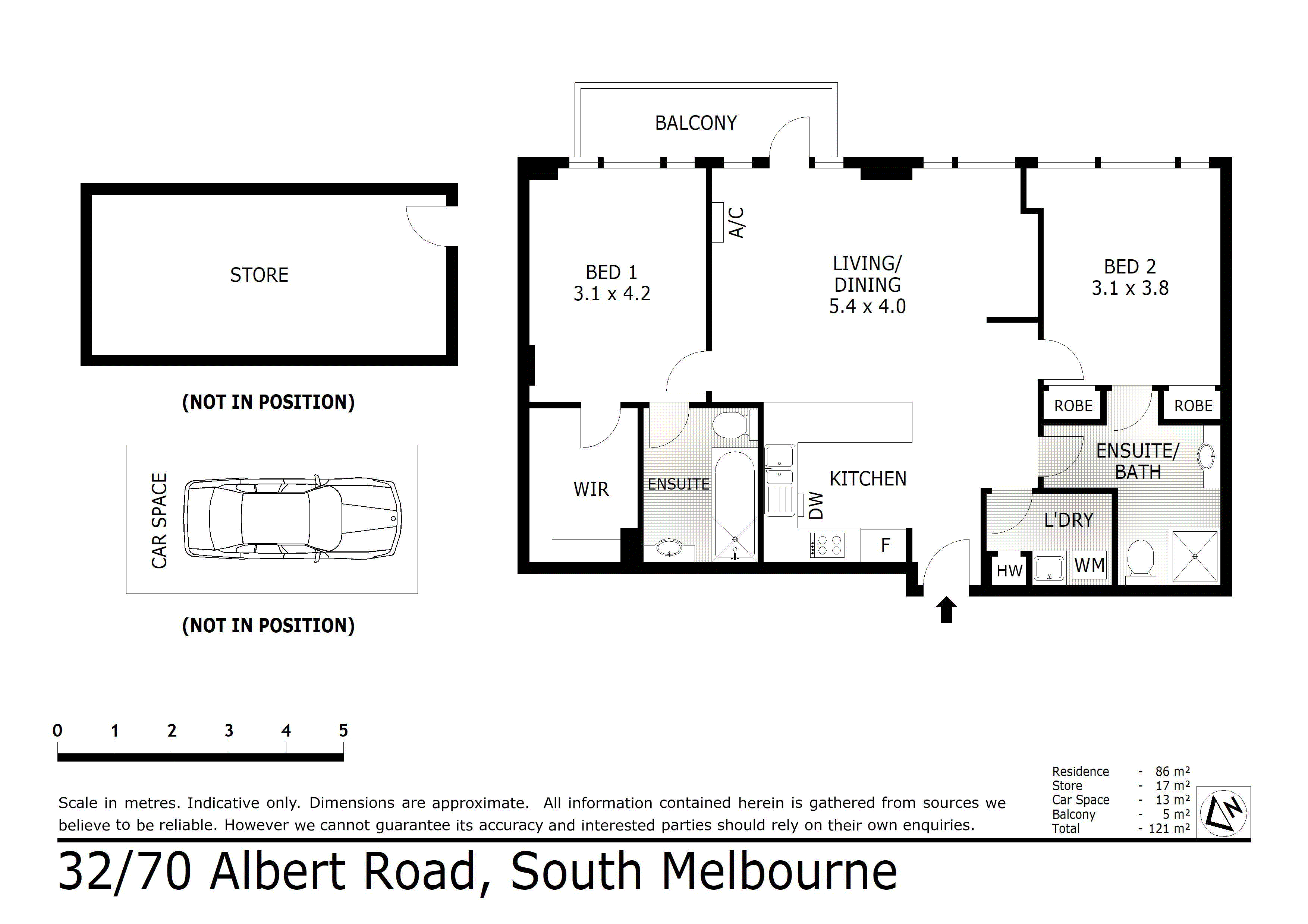 32/70 Albert Road, SOUTH MELBOURNE VIC 3205 - Floorplan
