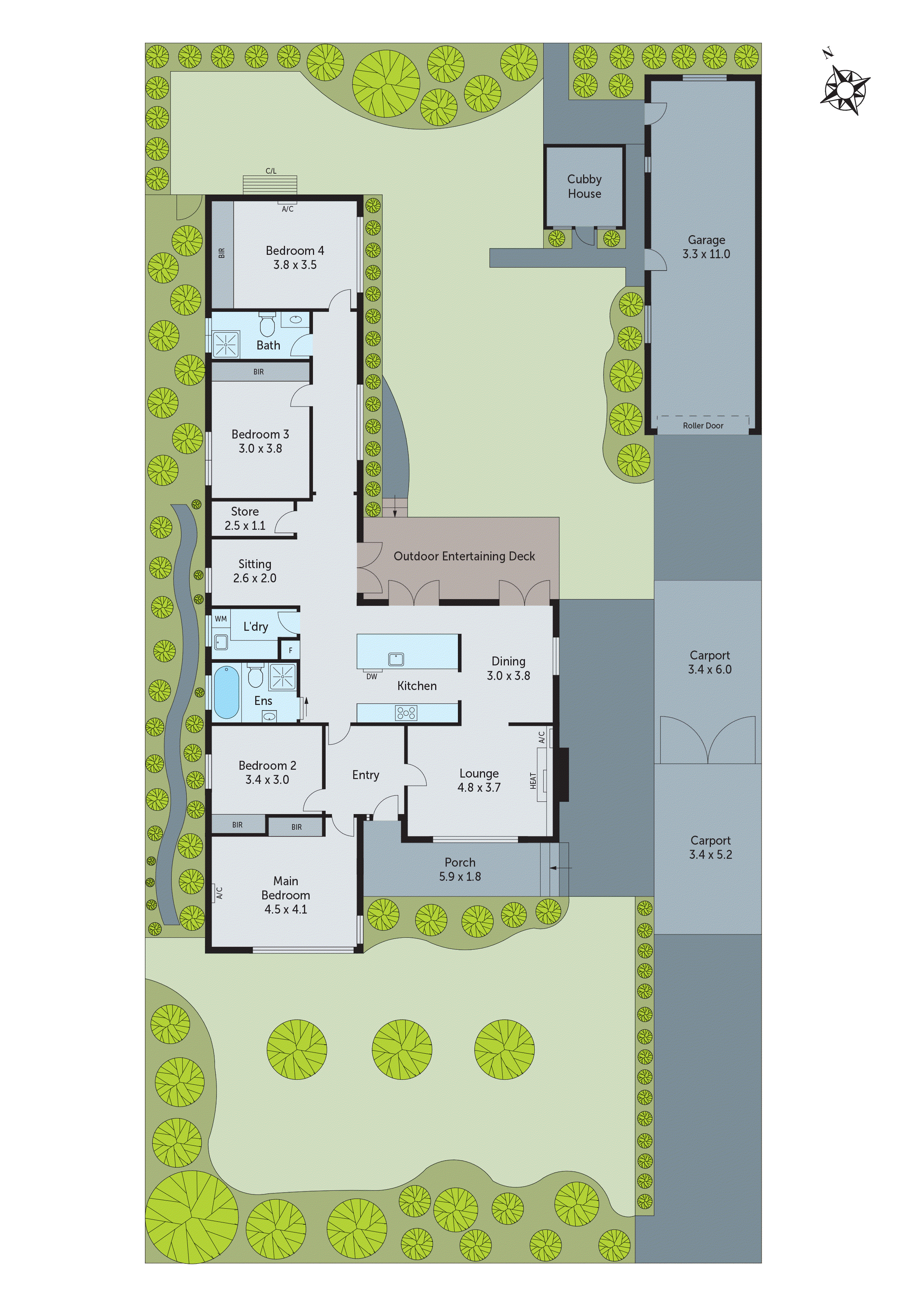 328 Church Street, Hamlyn Heights VIC 3215 - Floorplan