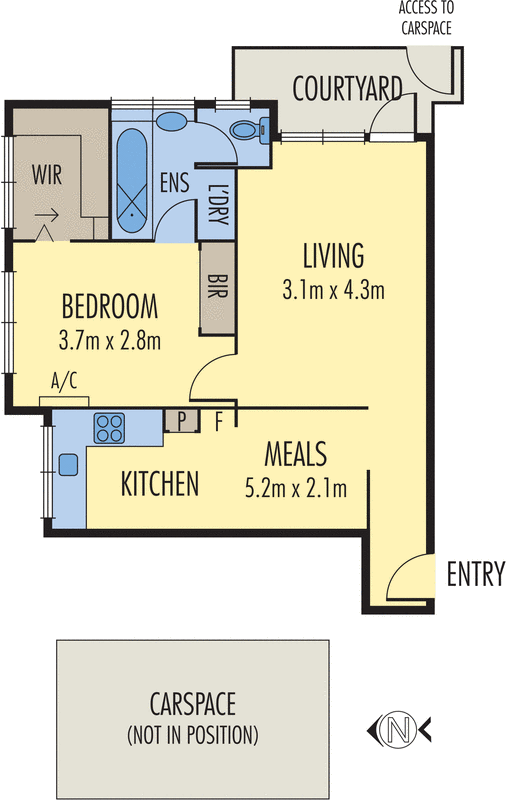 3/28 Elliott Avenue, Carnegie VIC 3163 - Floorplan