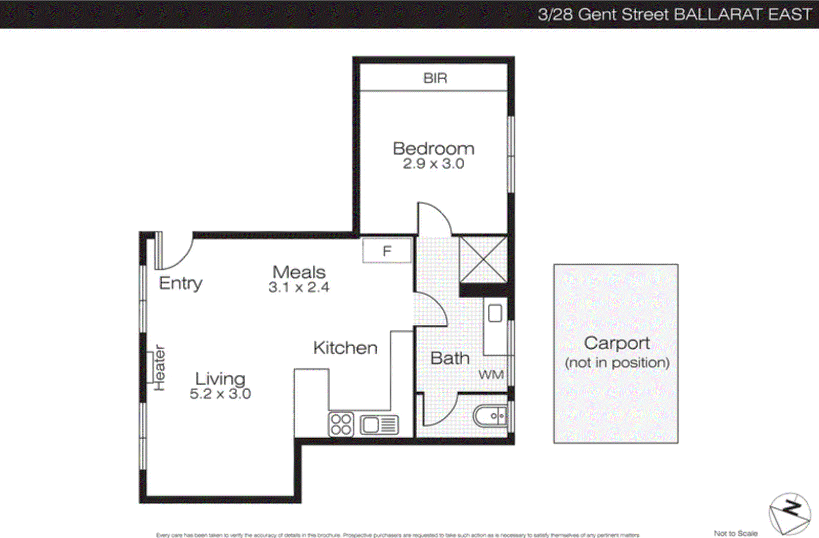3/28 Gent Street, Ballarat East VIC 3350 - Floorplan