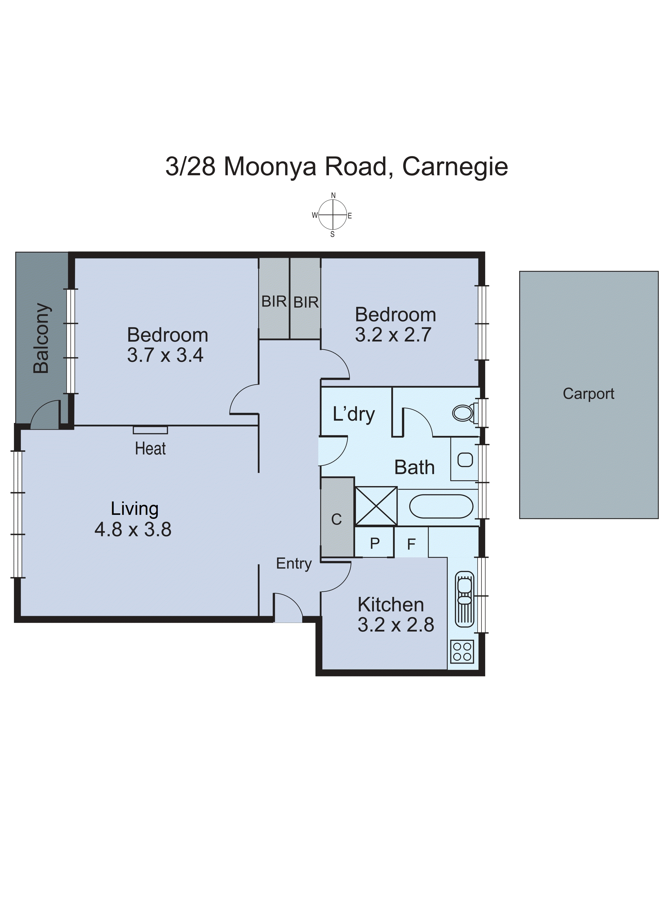 3/28 Moonya Road, Carnegie VIC 3163 - Floorplan