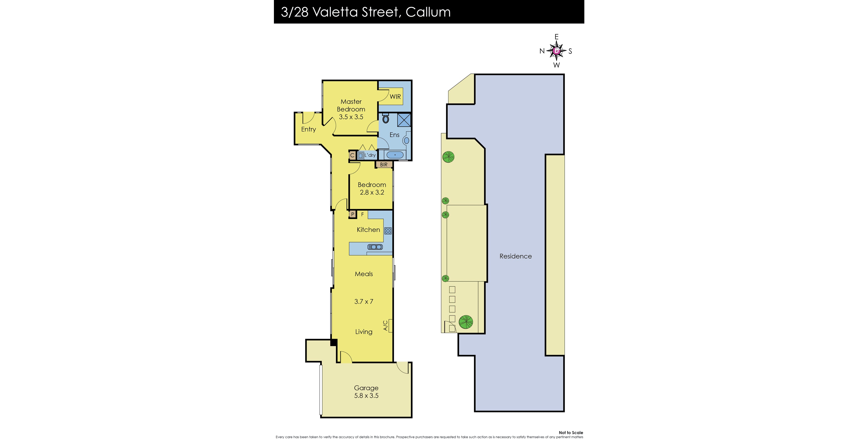 3/28 Valetta Street, Carrum VIC 3197 - Floorplan