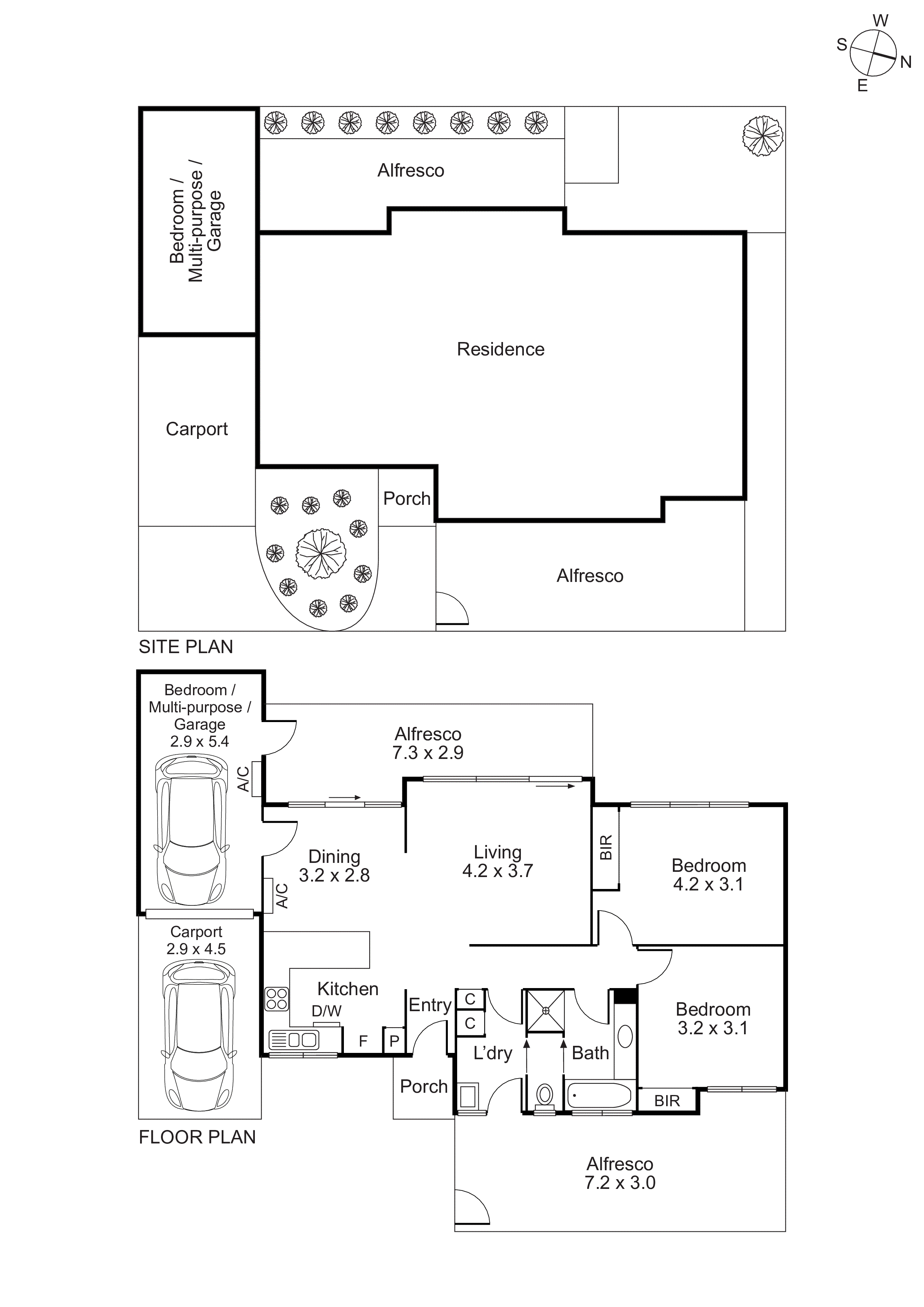 3/281 Koornang Road, Carnegie VIC 3163 - Floorplan