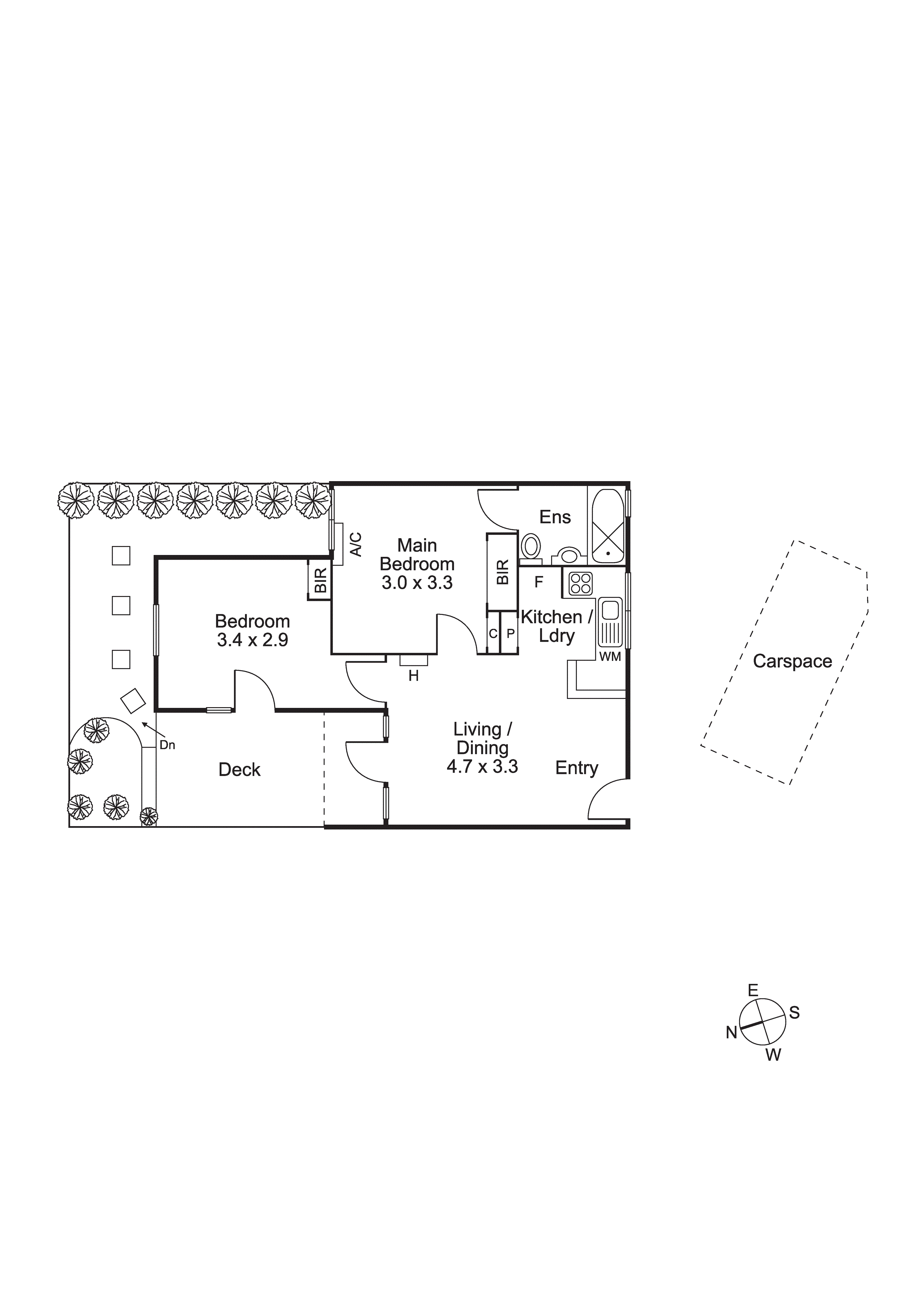 3/282 Barkly Street, Elwood VIC 3184 - Floorplan