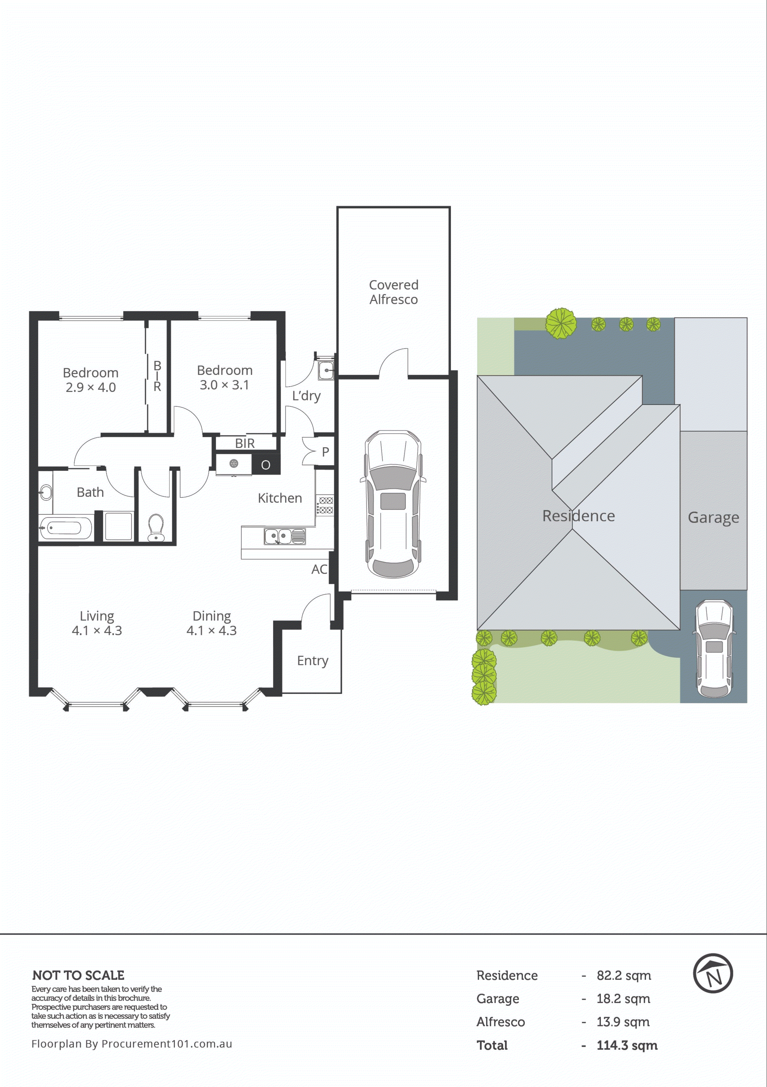 3/29 Arena Square, Noble Park VIC 3174 - Floorplan