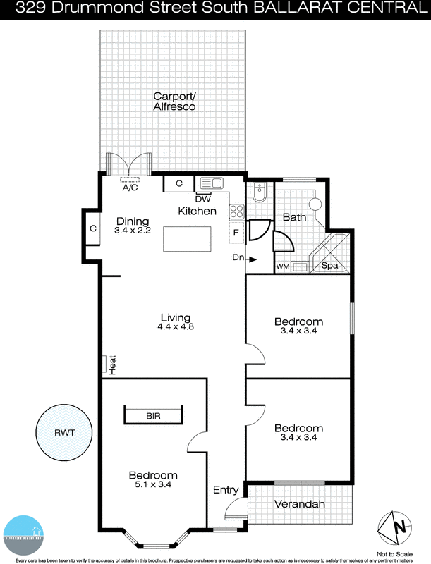 329 Drummond Street South, Ballarat VIC 3350 - Floorplan