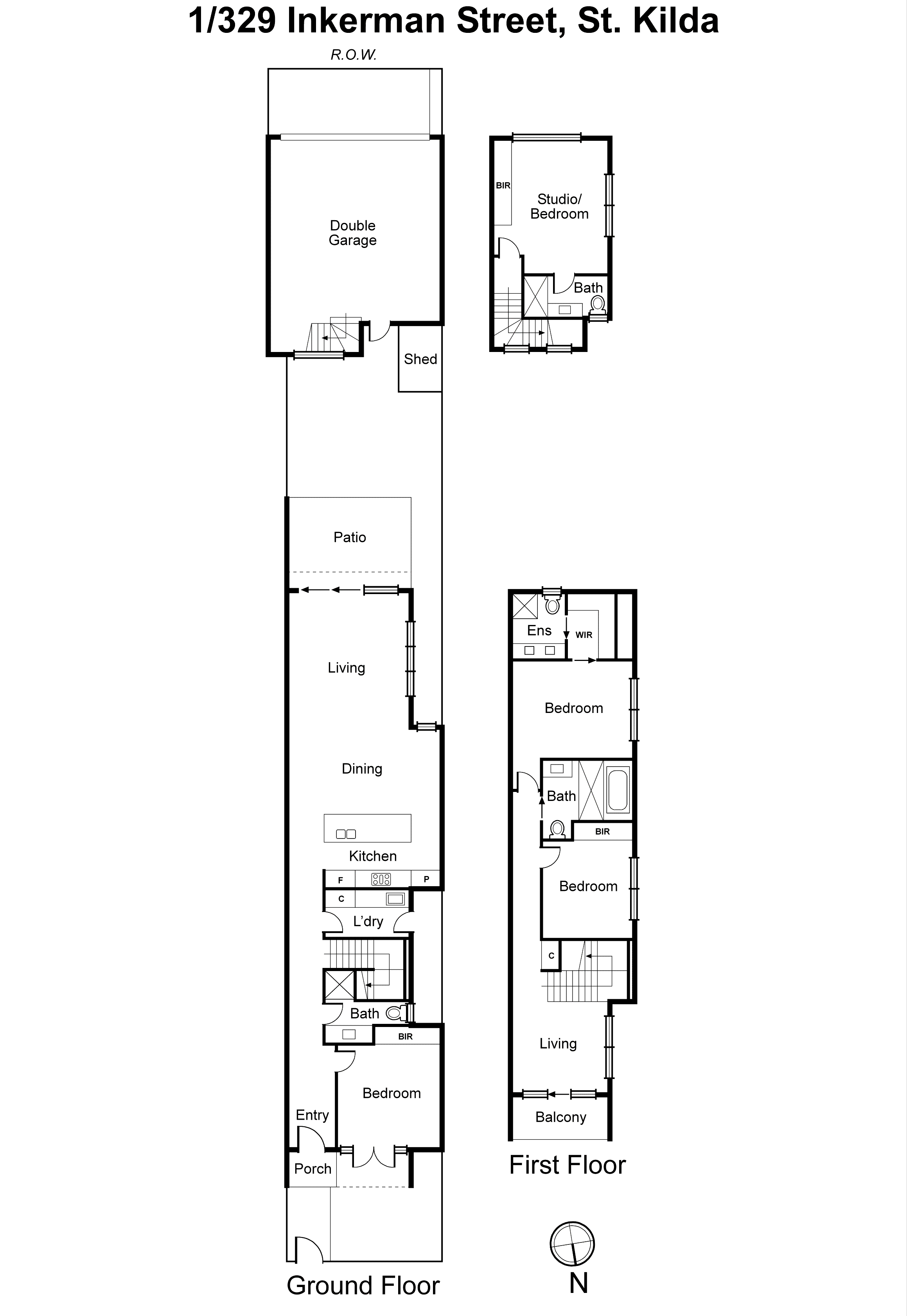 329 Inkerman Street, Balaclava VIC 3183 - Floorplan