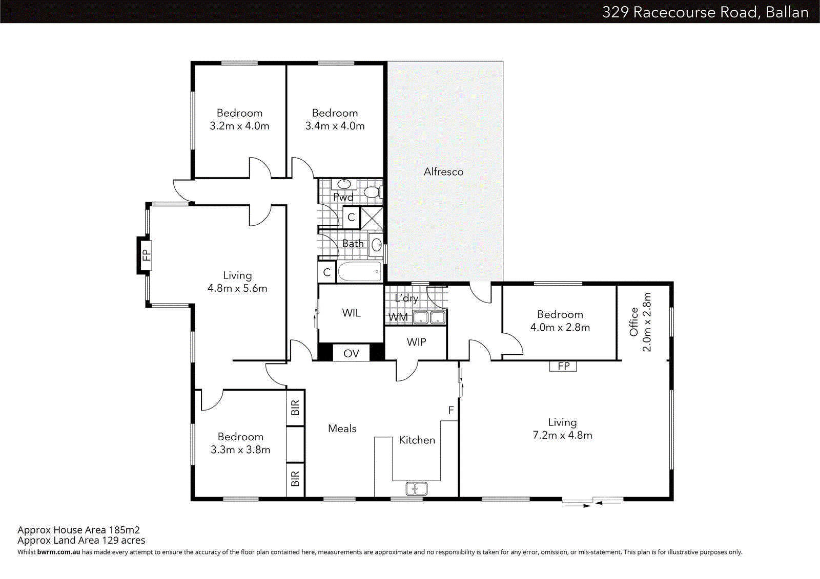 329 Racecourse Road, Ballan VIC 3342 - Floorplan