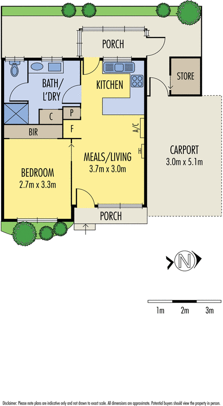 3/291 Church Street, Herne Hill VIC 3218 - Floorplan