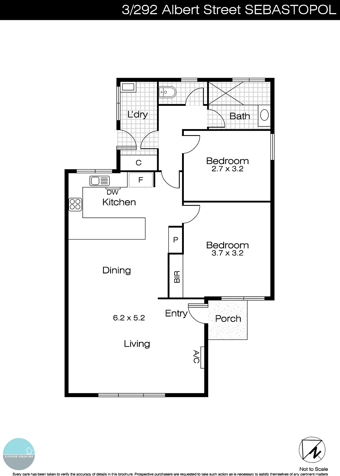 3/292 Albert Street, Sebastopol VIC 3356 - Floorplan