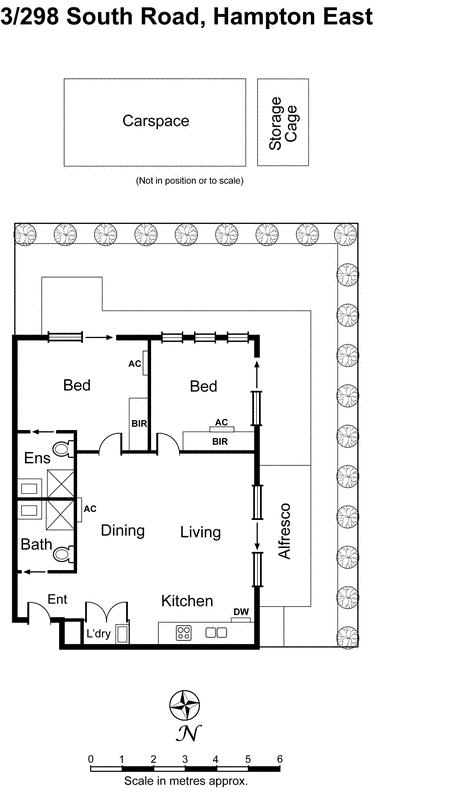 3/298 South Road, Hampton East VIC 3188 - Floorplan