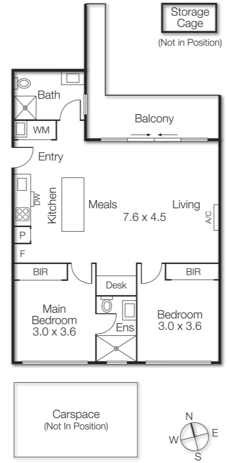 3/2A Rogers Avenue, Brighton East VIC 3187 - Floorplan
