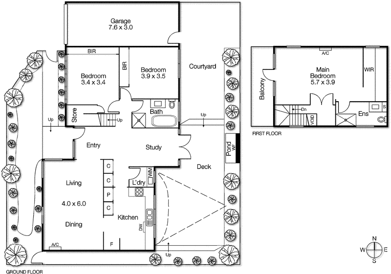 3/2a Wellington Street, Brighton VIC 3186 - Floorplan