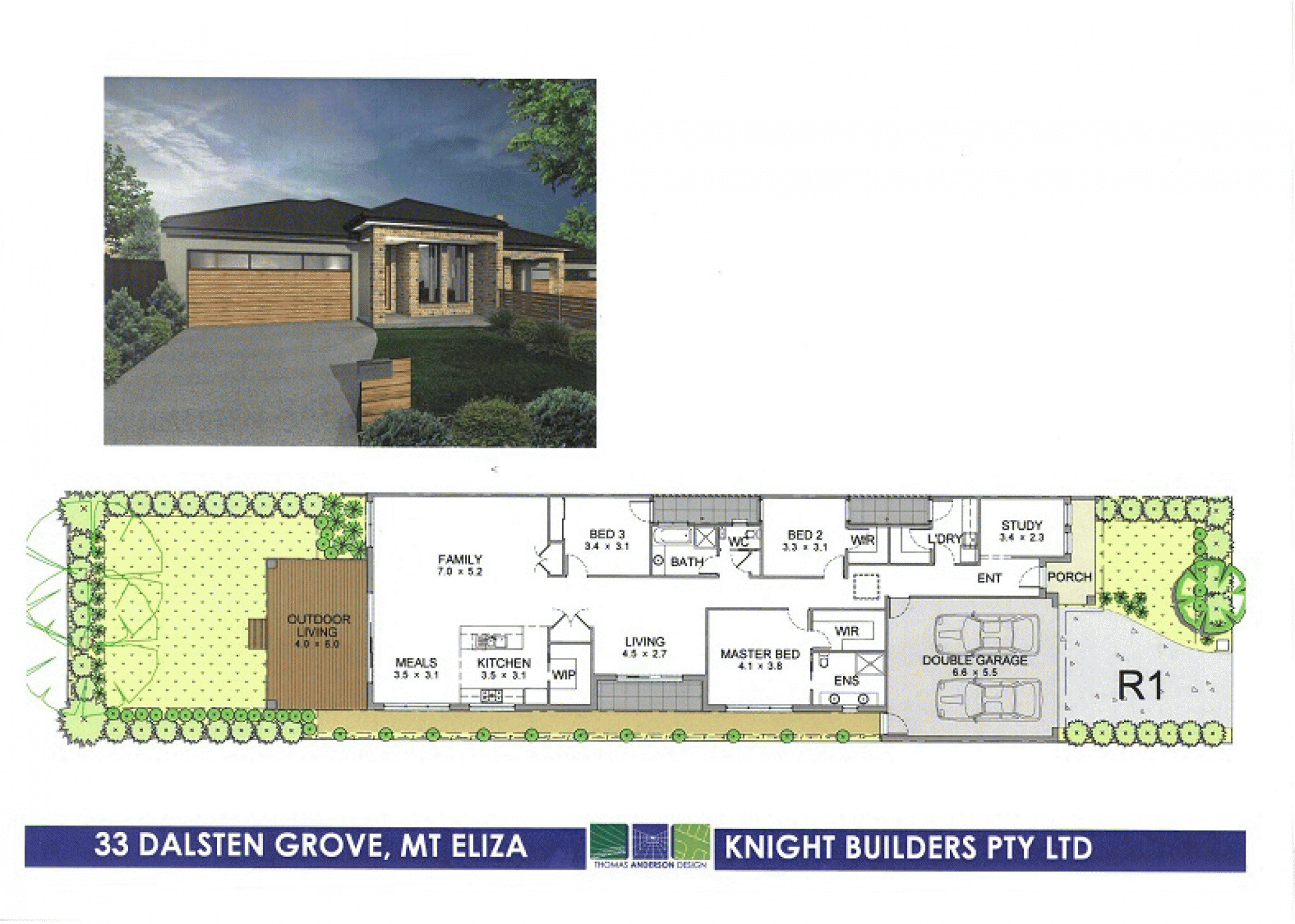 33-33A Dalsten Grove, MOUNT ELIZA VIC 3930 - Floorplan