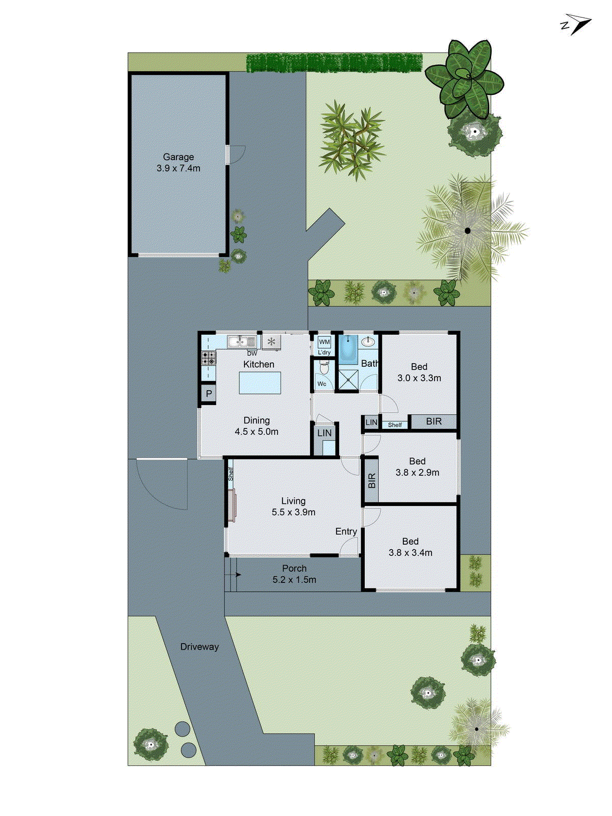 33 Bakewell Street, Herne Hill VIC 3218 - Floorplan