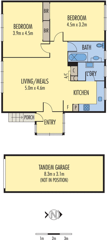 3/3 Bickleigh Street, Glen Iris VIC 3146 - Floorplan