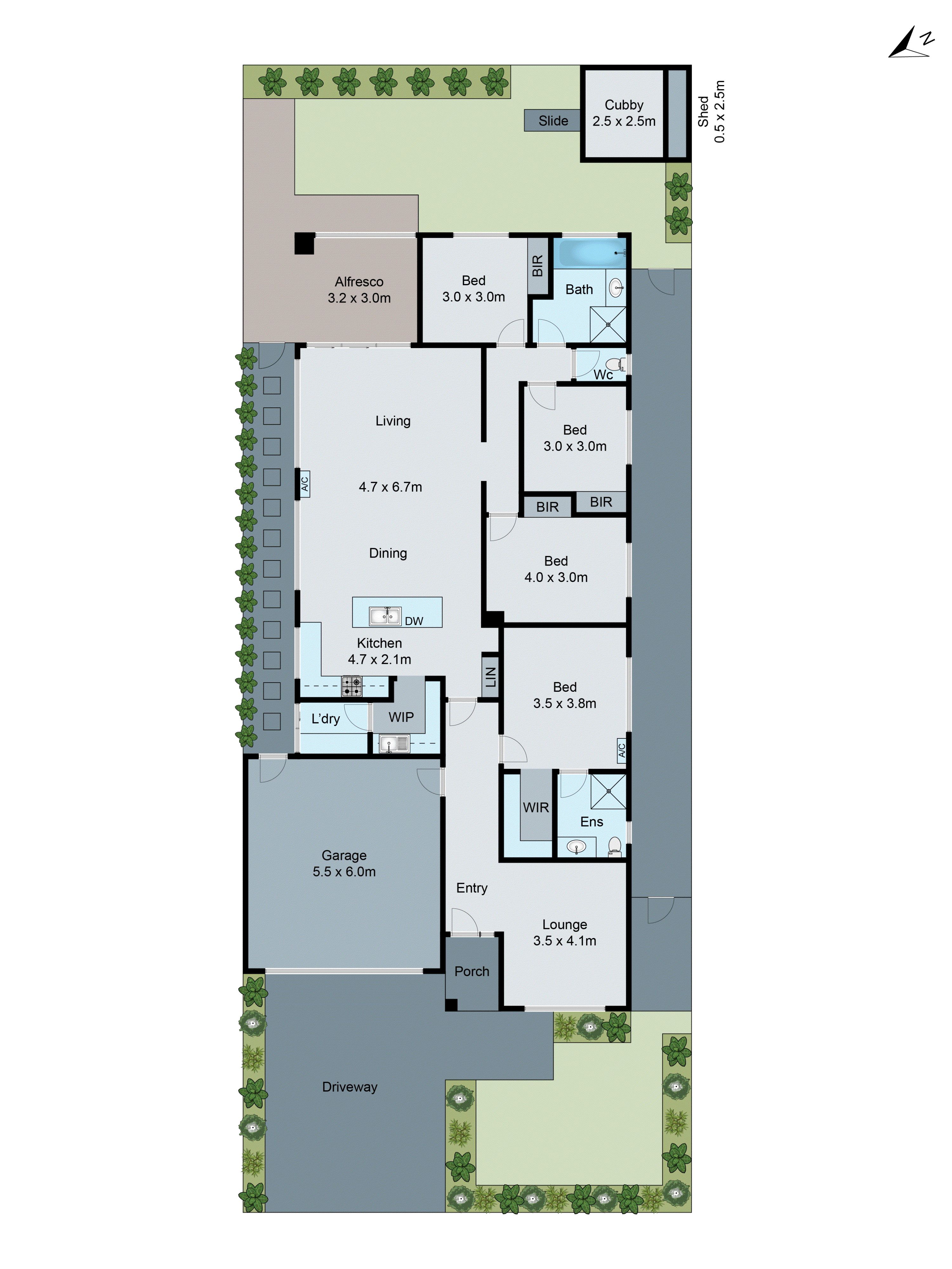 33 Bramley Avenue, Charlemont VIC 3217 - Floorplan