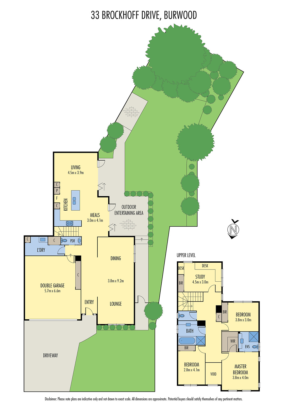 33 Brockhoff Drive, Burwood VIC 3125 - Floorplan