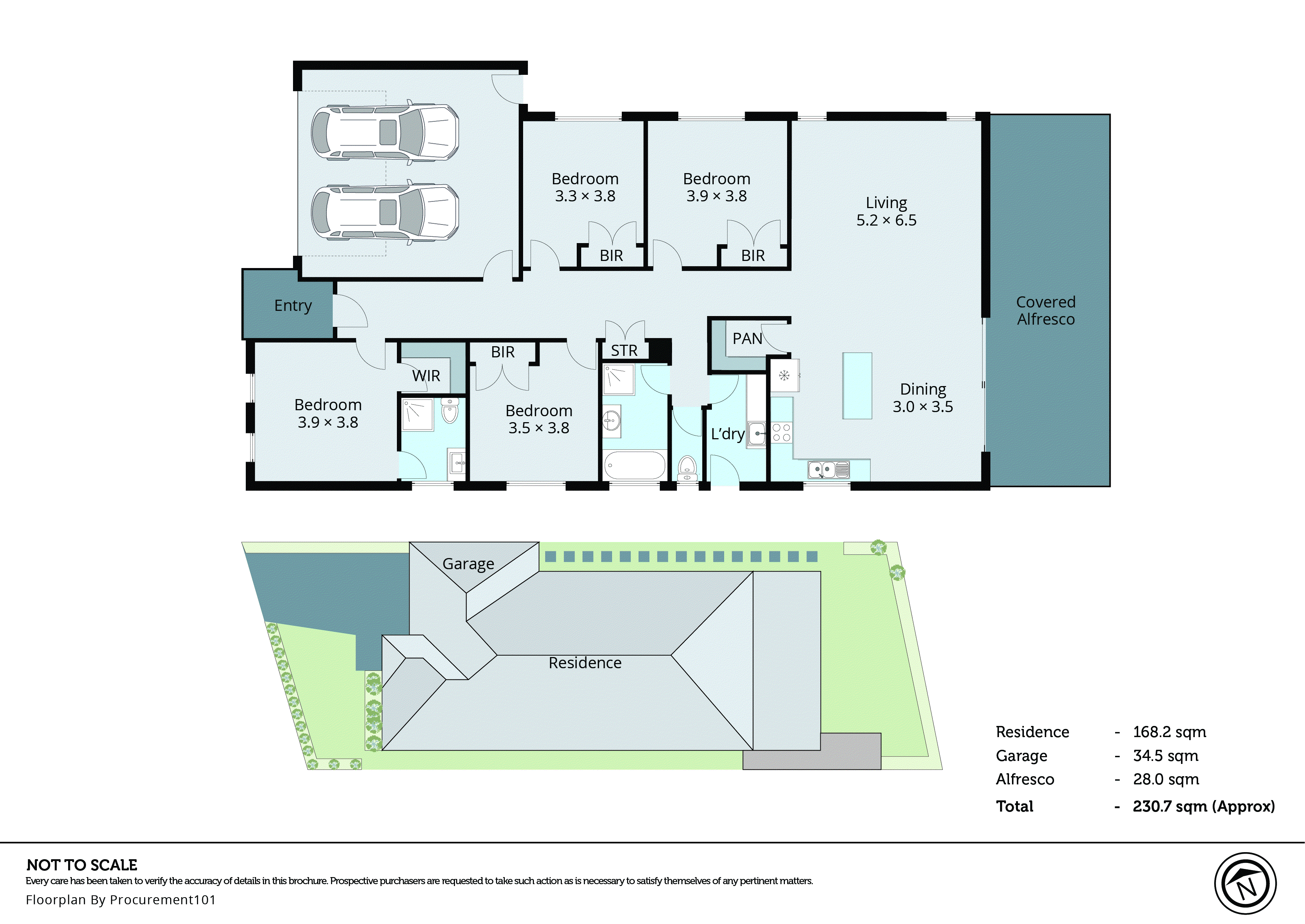 33 Cafardi Boulevard, Keysborough VIC 3173 - Floorplan