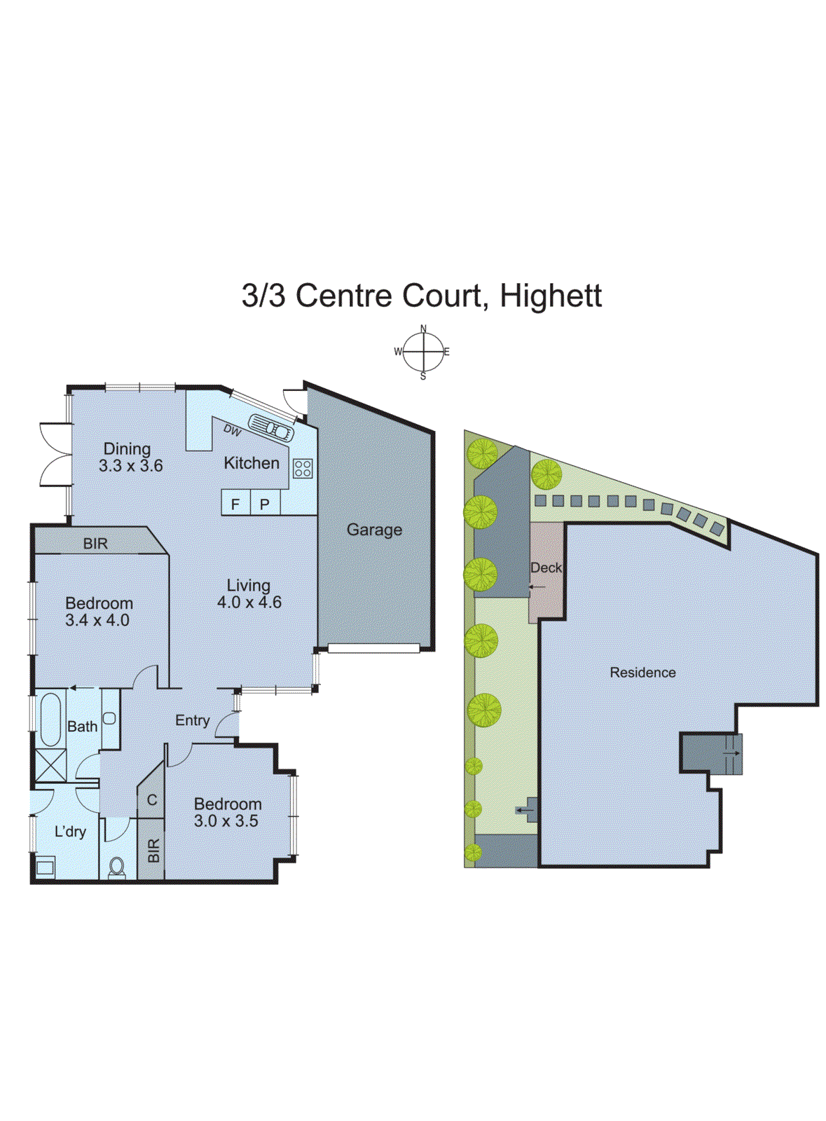 3/3 Centre Court, Highett VIC 3190 - Floorplan