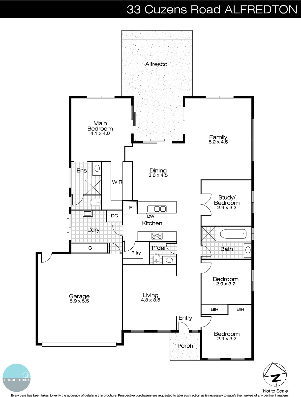 33 Cuzens Road, Alfredton VIC 3350 - Floorplan