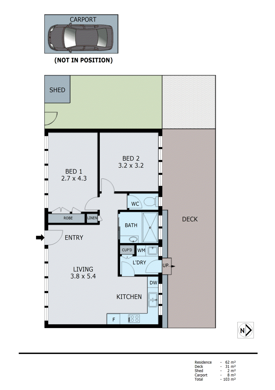 3/3 Davey Street, Parkdale VIC 3195 - Floorplan