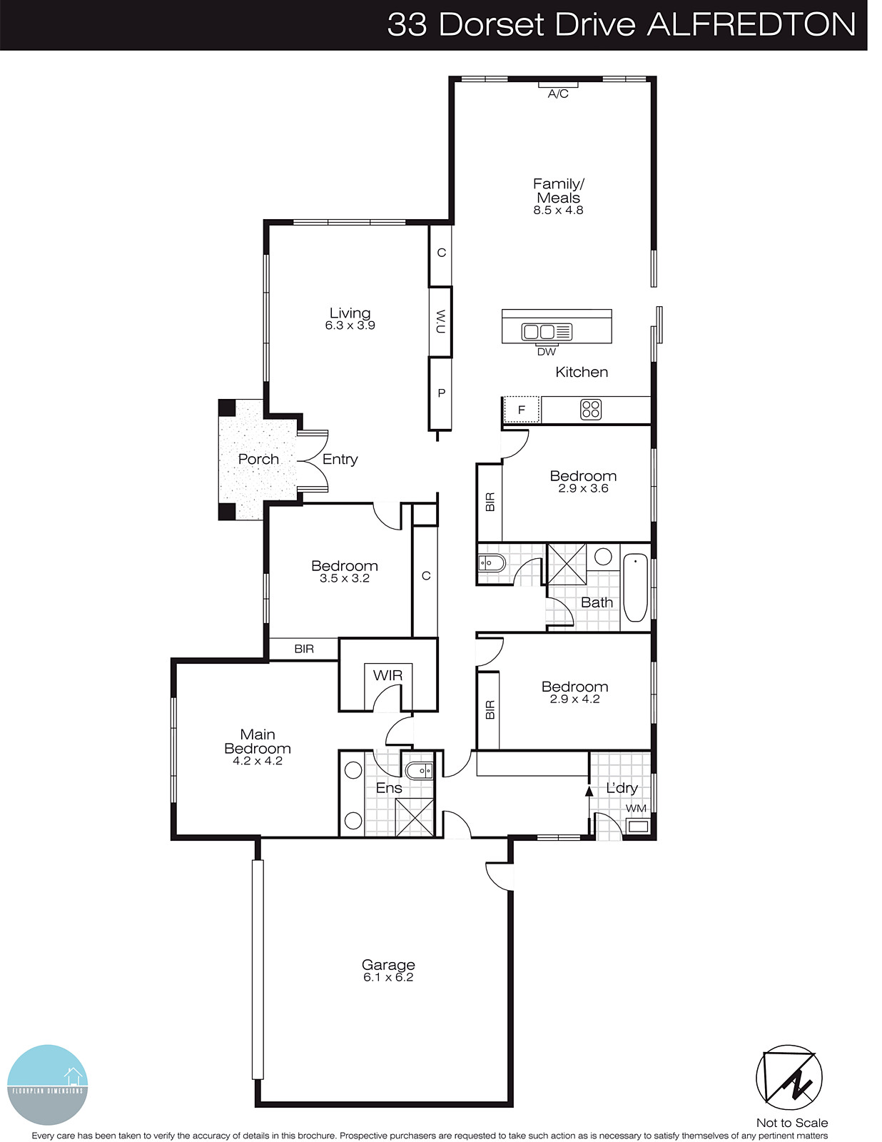 33 Dorset Drive, Alfredton VIC 3350 - Floorplan