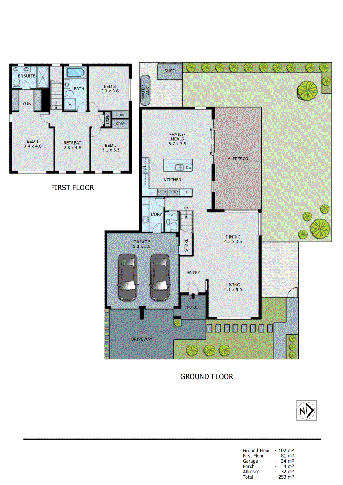 33 Dresden Drive, Waterways VIC 3195 - Floorplan