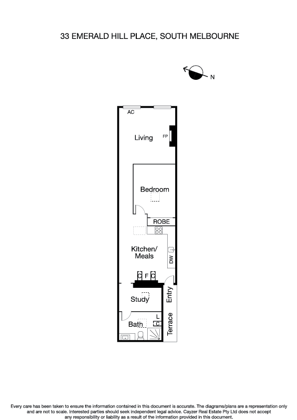 33 Emerald Hill Place, SOUTH MELBOURNE VIC 3205 - Floorplan
