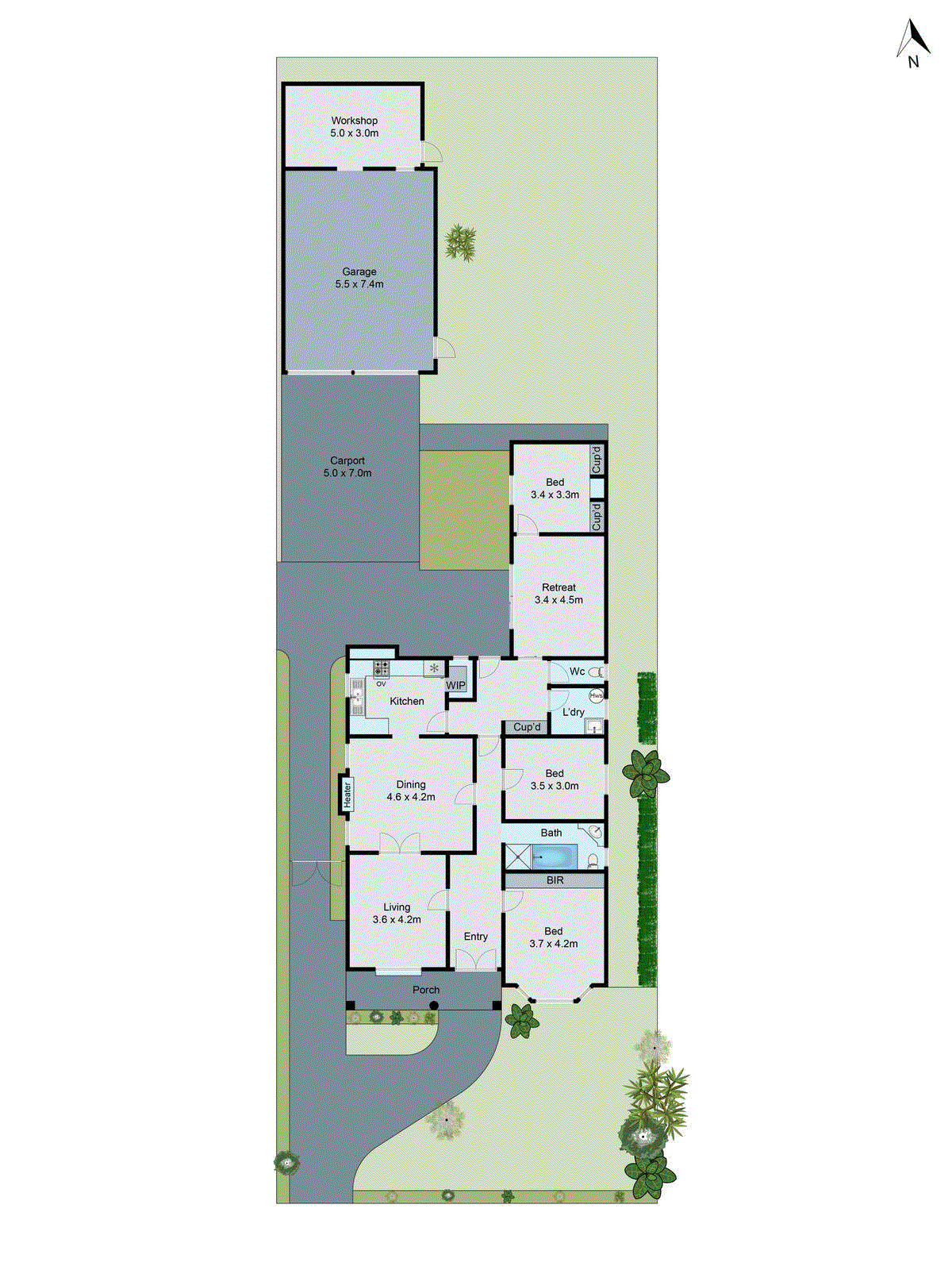 33 Euston Road, Hughesdale VIC 3166 - Floorplan