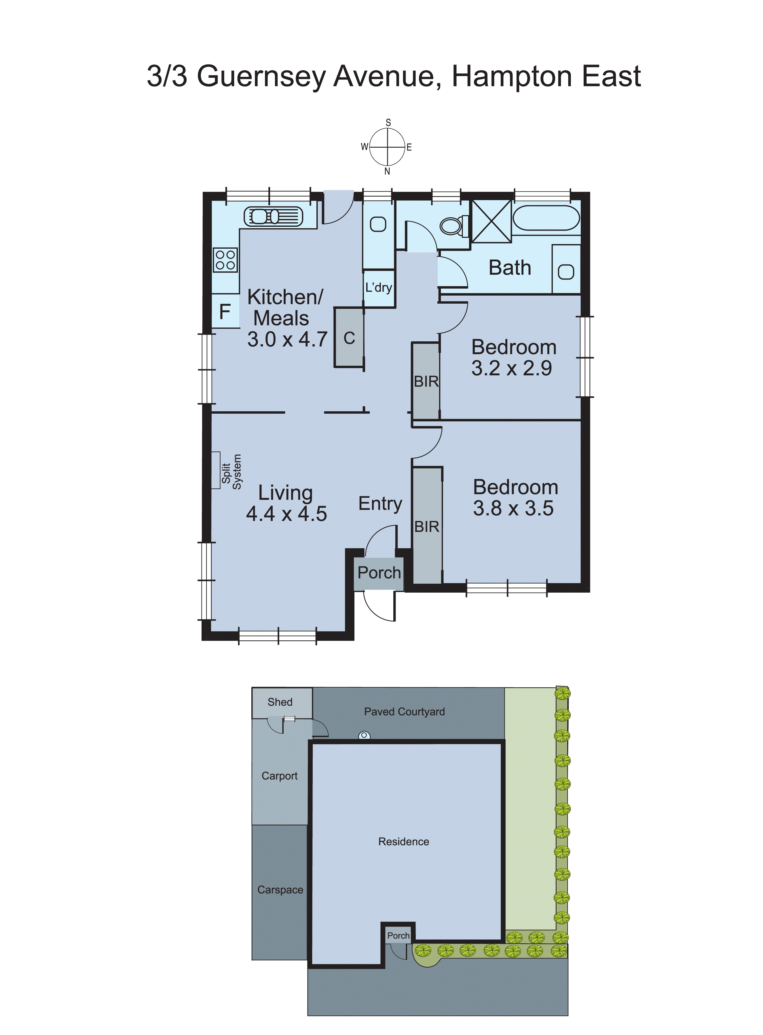 3/3 Guernsey Avenue, Hampton East VIC 3188 - Floorplan