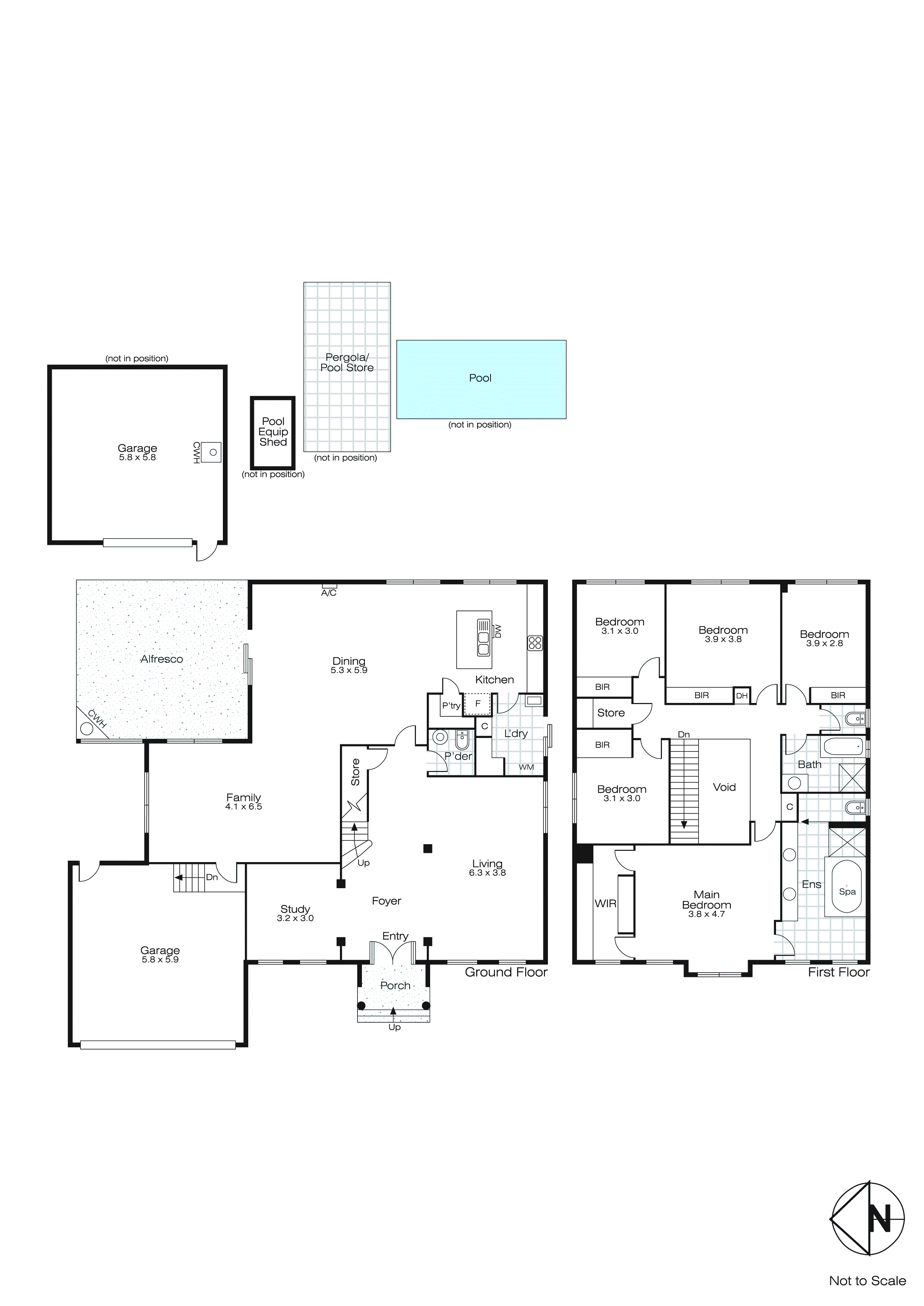 33 Heights Crescent, Ballarat North VIC 3350 - Floorplan