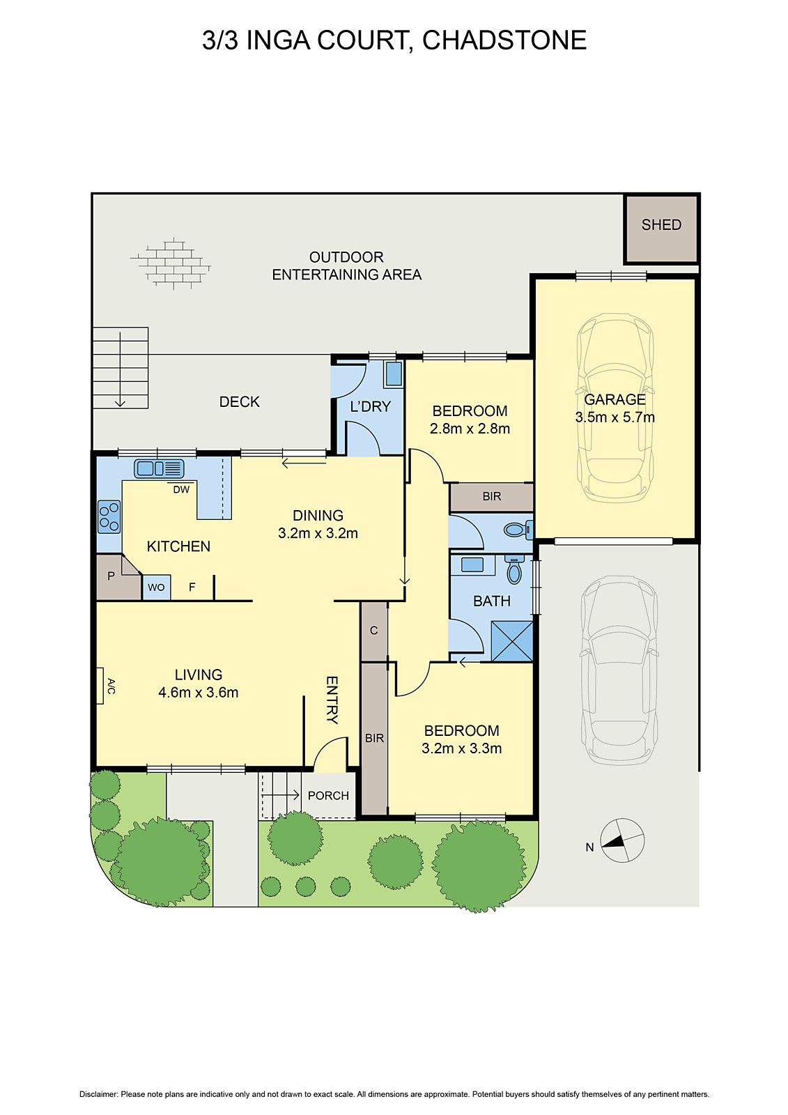 3/3 Inga Court, Chadstone VIC 3148 - Floorplan