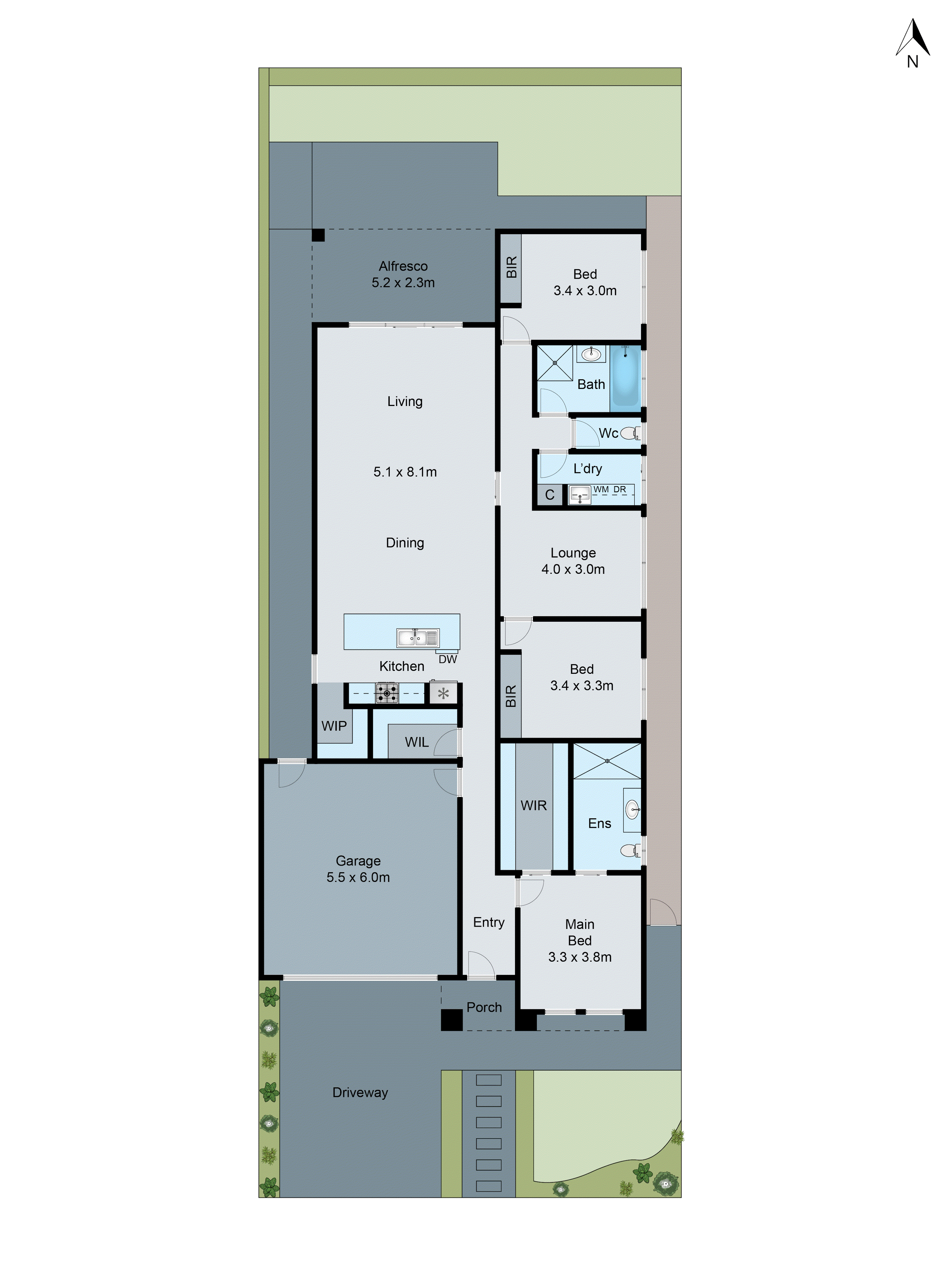 33 Lance Drive, Armstrong Creek VIC 3217 - Floorplan