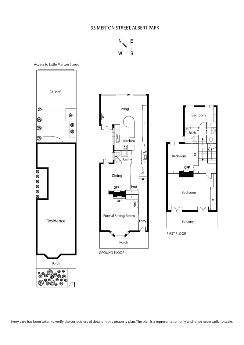 33 Merton Street, ALBERT PARK VIC 3206 - Floorplan