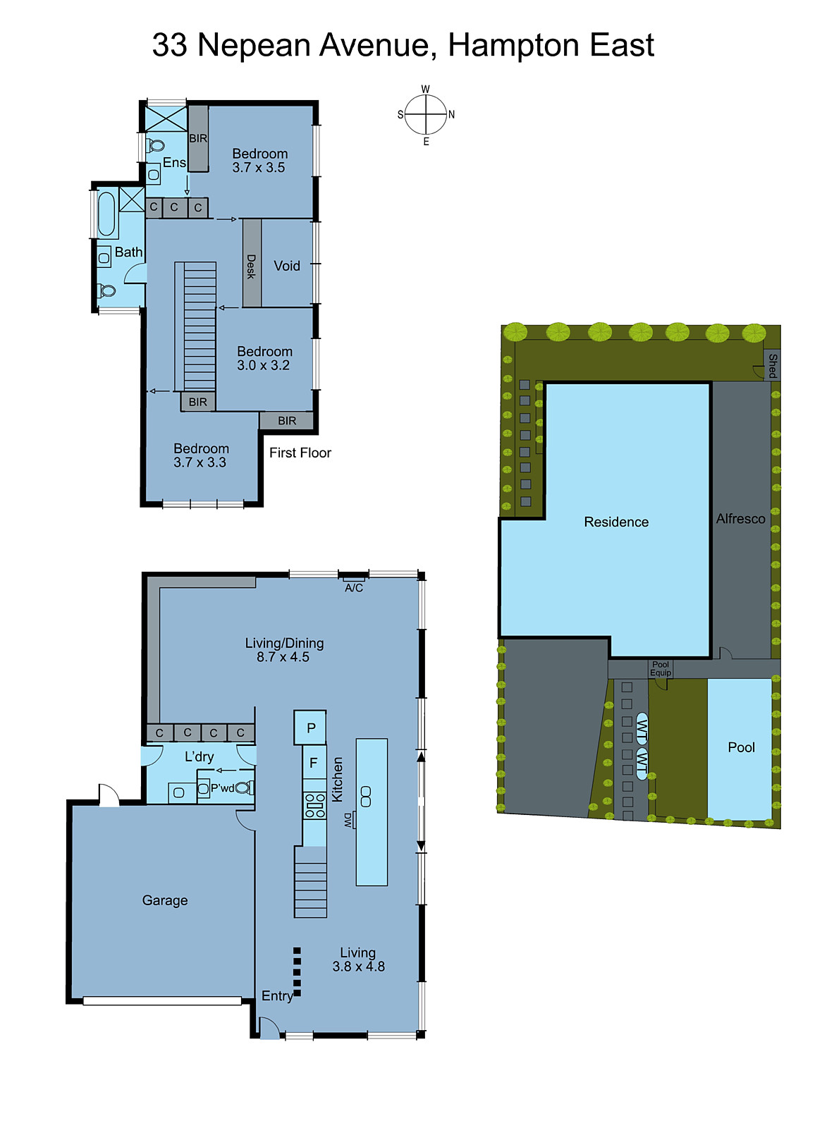 33 Nepean Avenue, Hampton East VIC 3188 - Floorplan