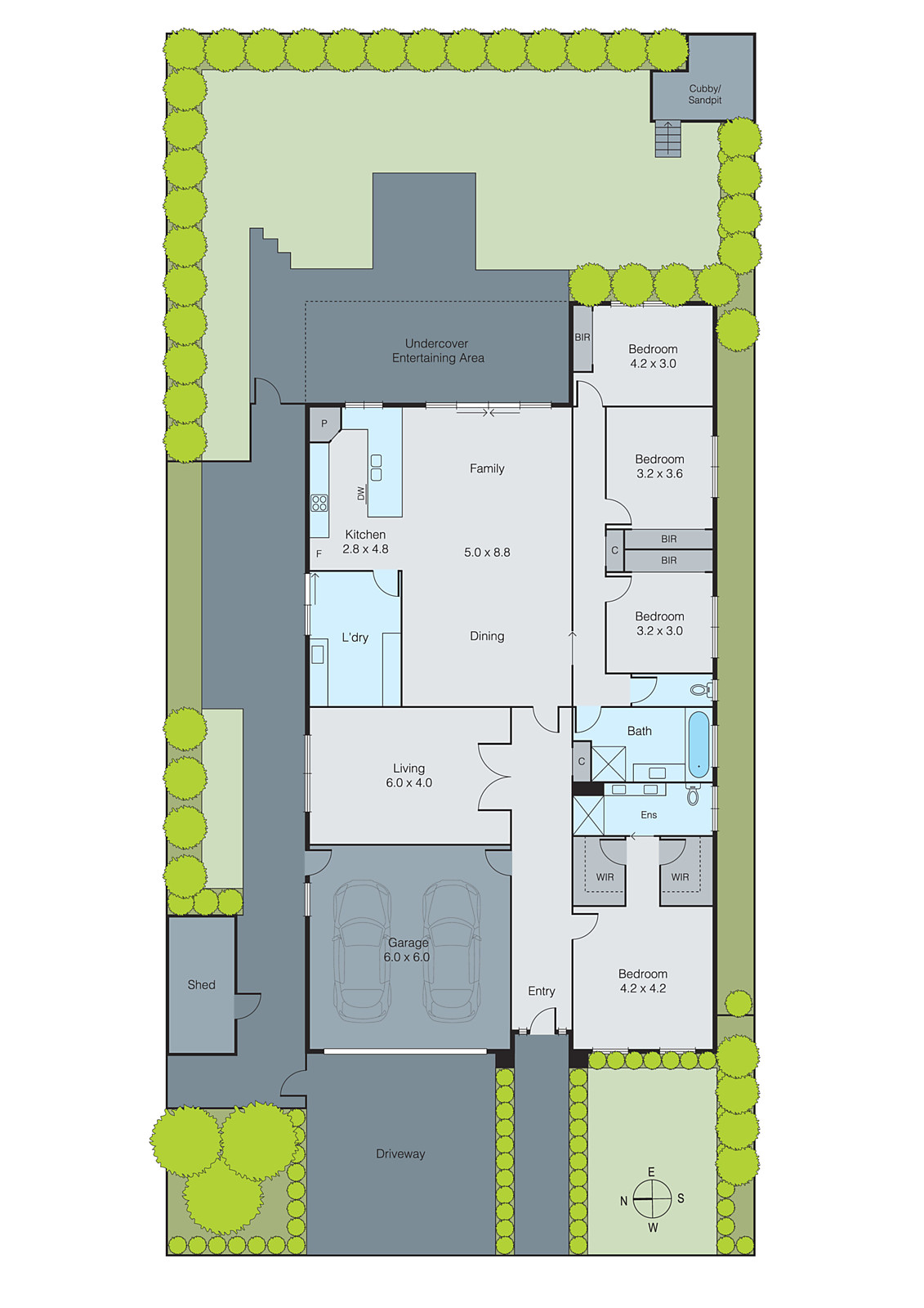 33 Oakwood Crescent, Waurn Ponds VIC 3216 - Floorplan