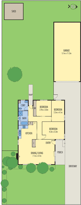 33 Ormond Road, Clayton VIC 3168 - Floorplan