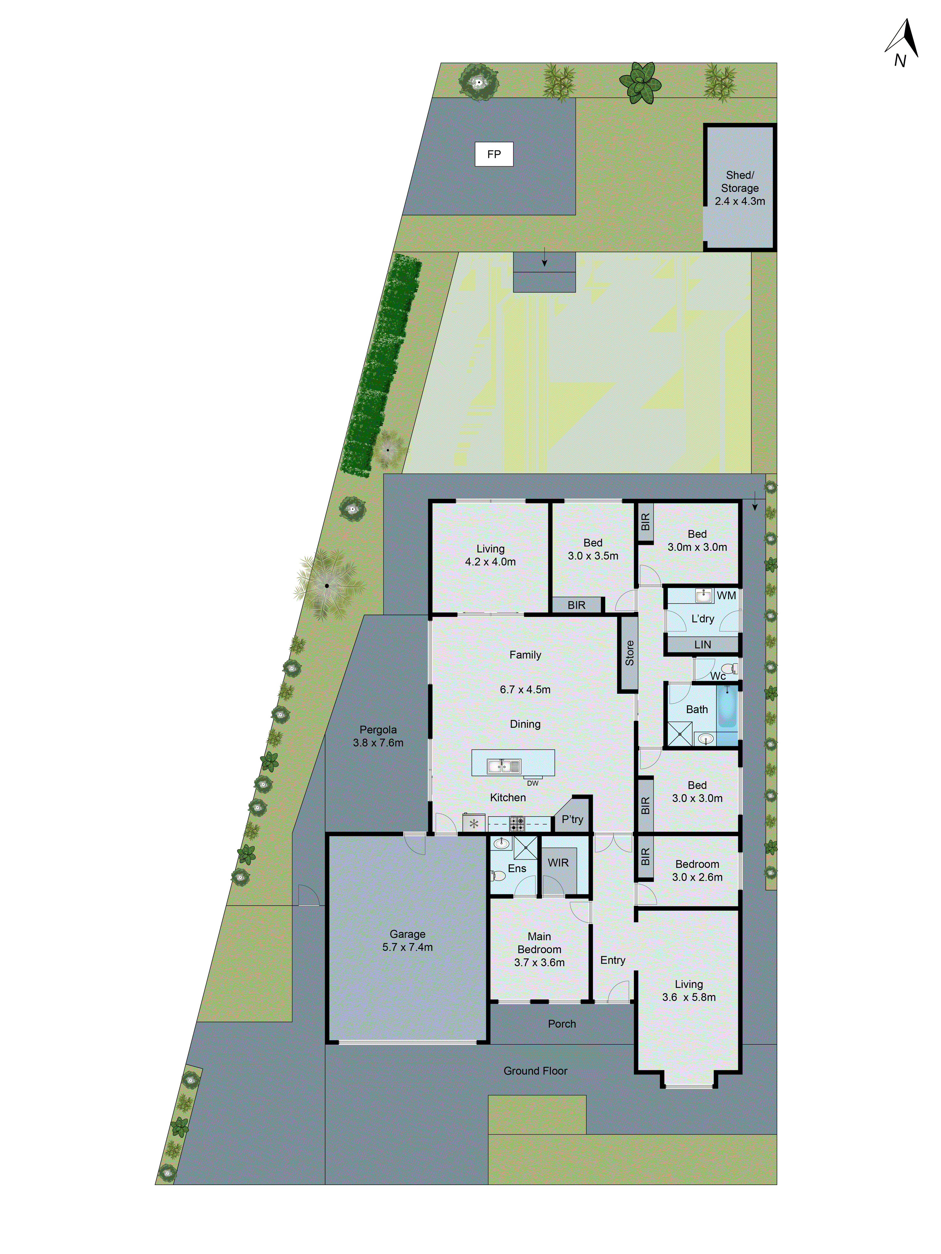 33 Pethajohn Parade, Grovedale VIC 3216 - Floorplan