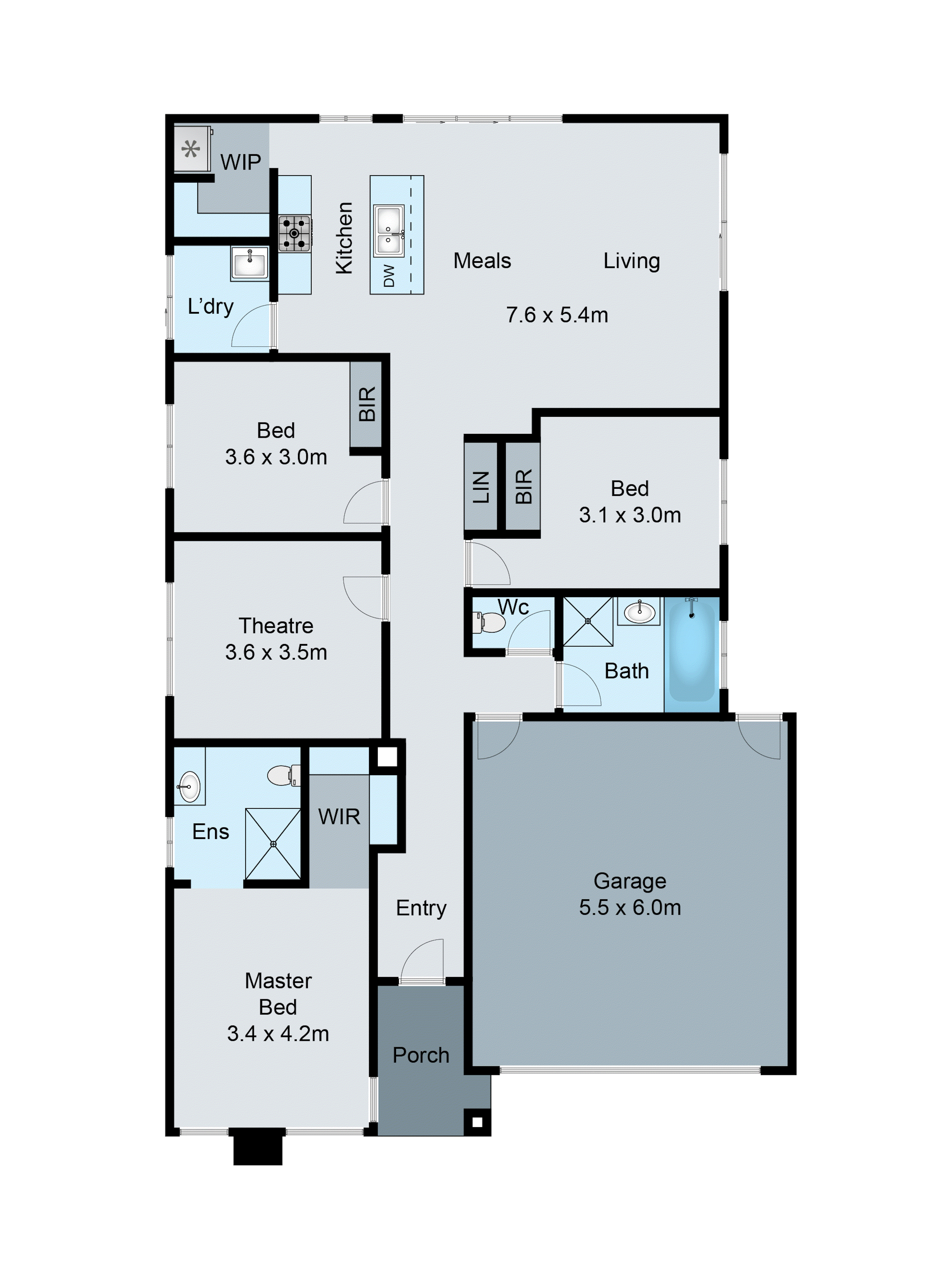 33 Phalaris Park Drive, Lovely Banks VIC 3213 - Floorplan