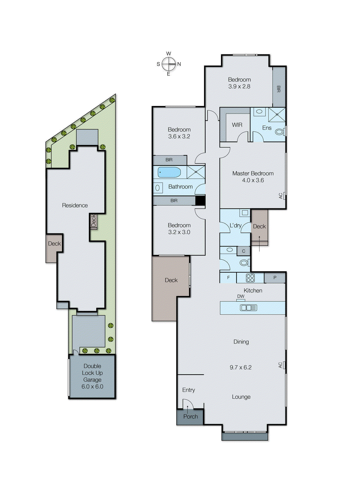 3/3 Phillip Street, Mentone VIC 3194 - Floorplan